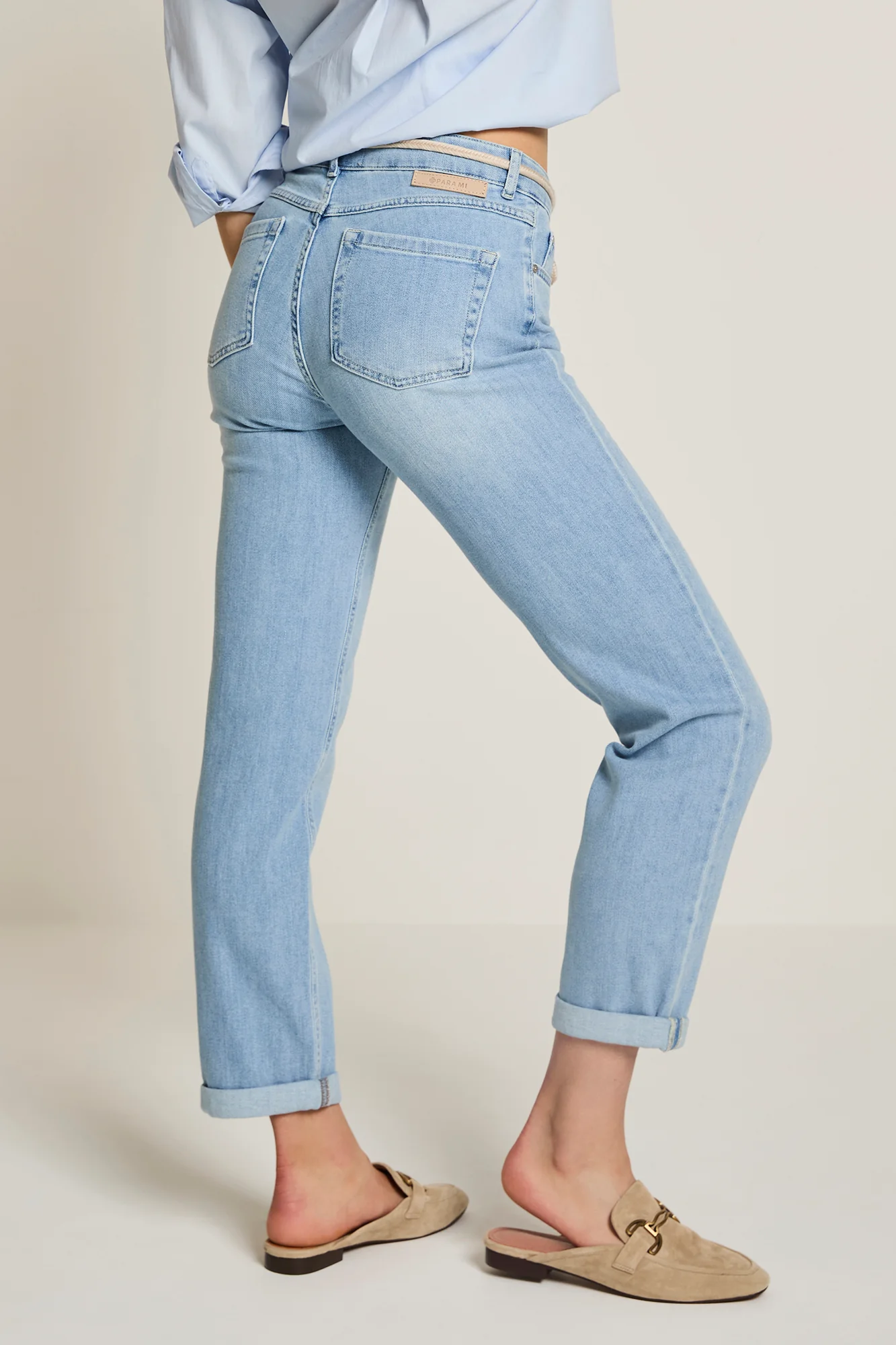 Broek Bobby Used Sky SS261266091 L30 - Image 2