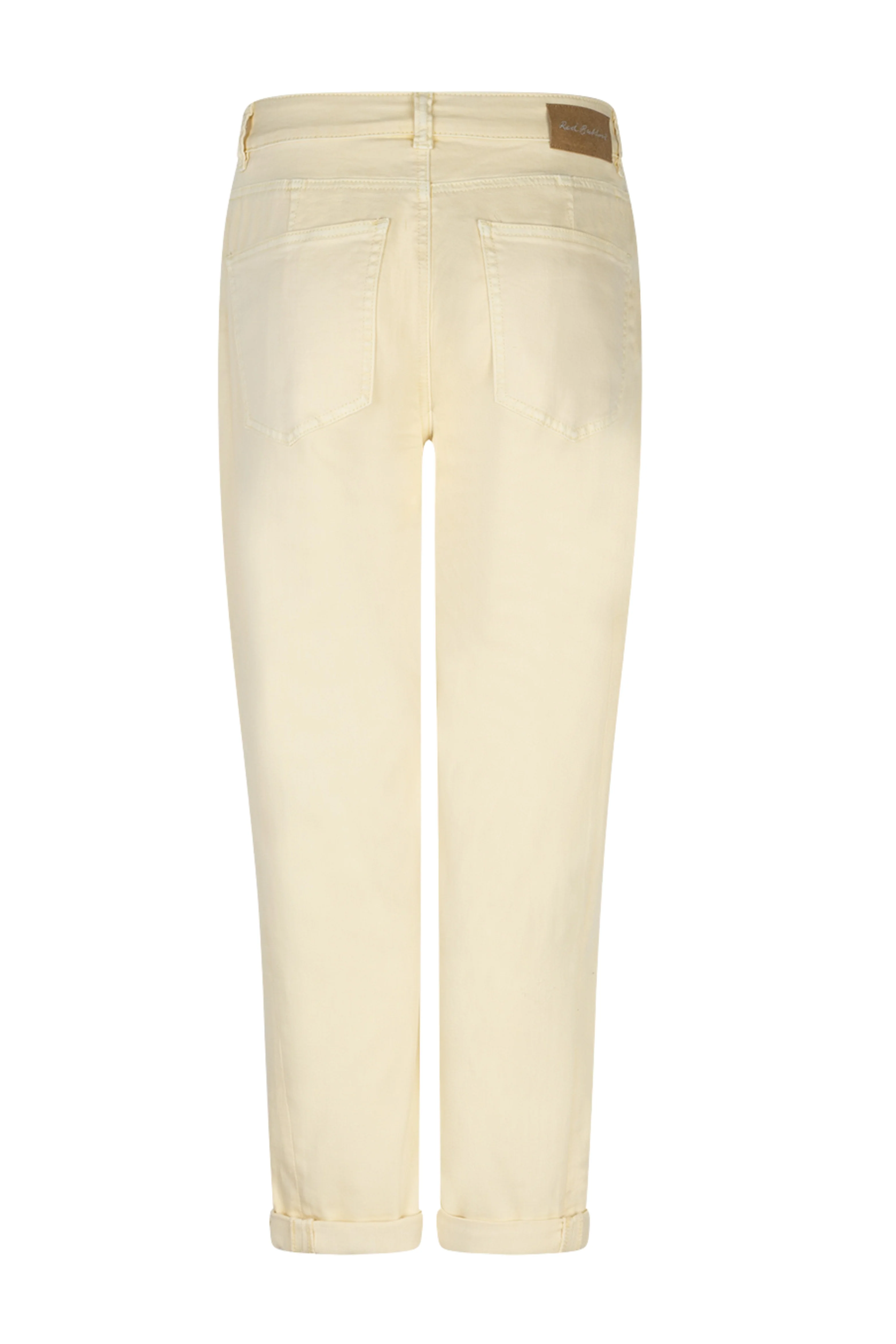 Broek Caitlina Sidepatch Colour Butter Yellow SRB4958 - Image 4