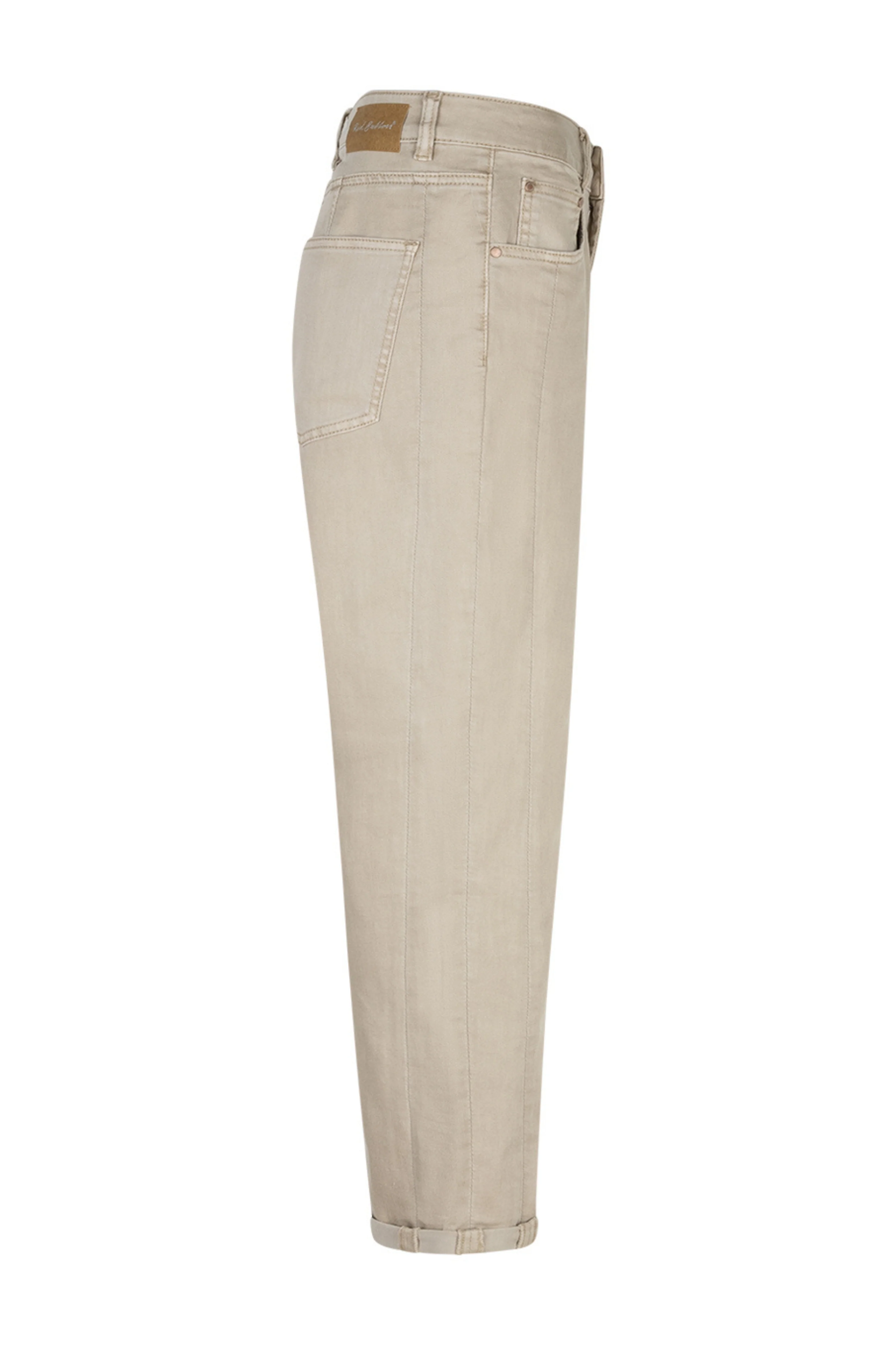 Broek Caitlina Sidepatch Colour Pebble SRB4958 - Image 3
