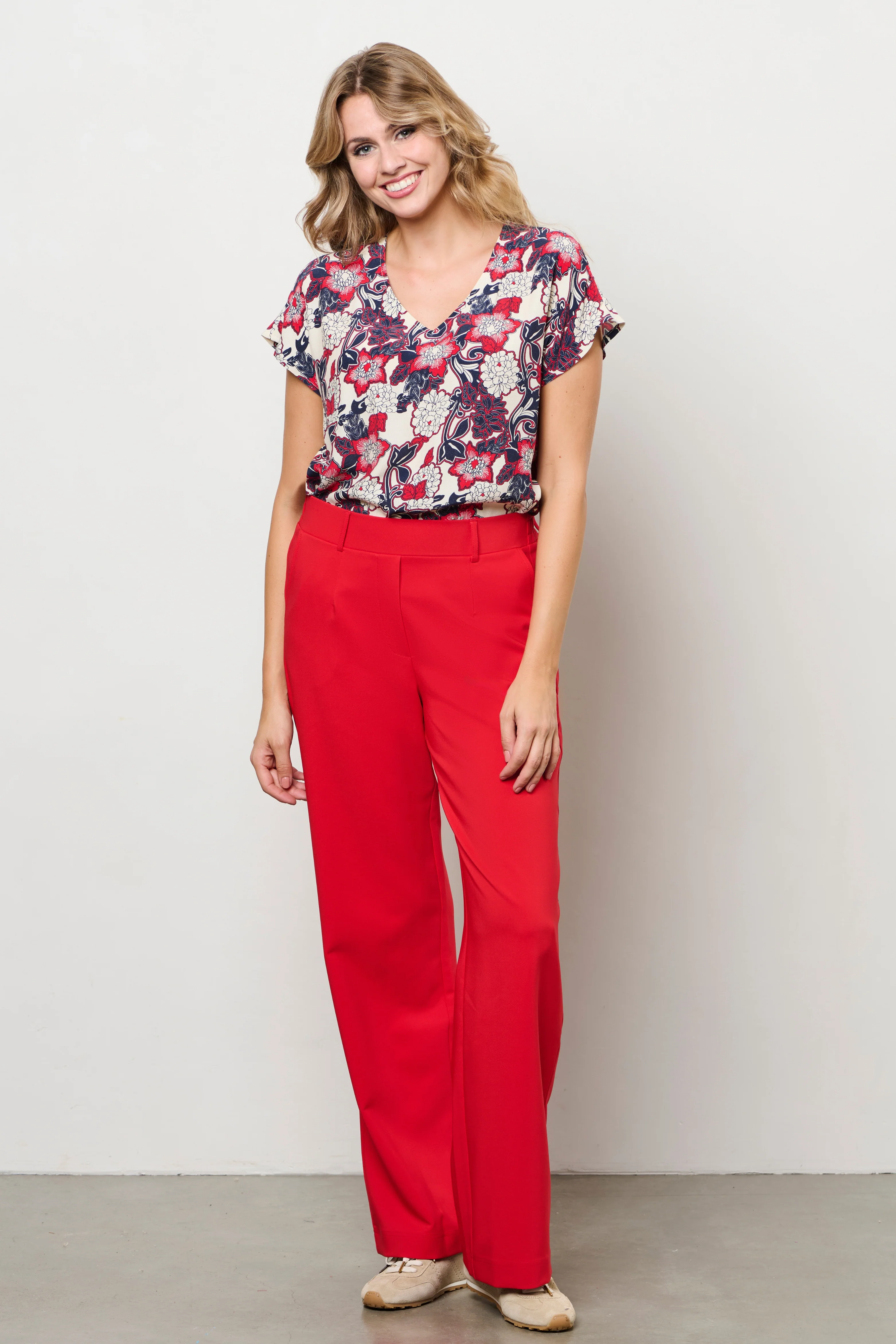 Broek Camilla Red PA415 - Image 5