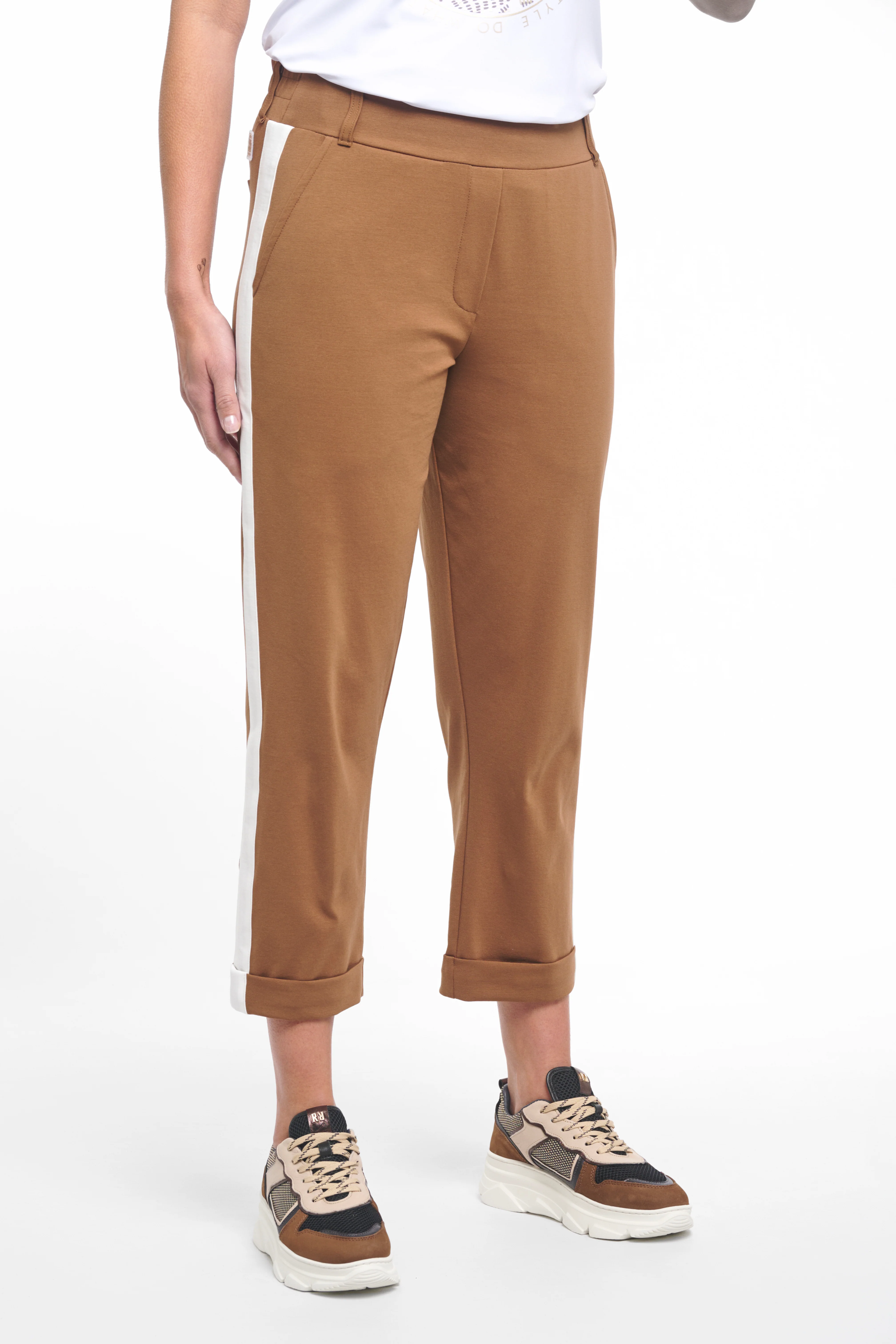 Broek Capri Vera Summer Camel 262 - Image 5