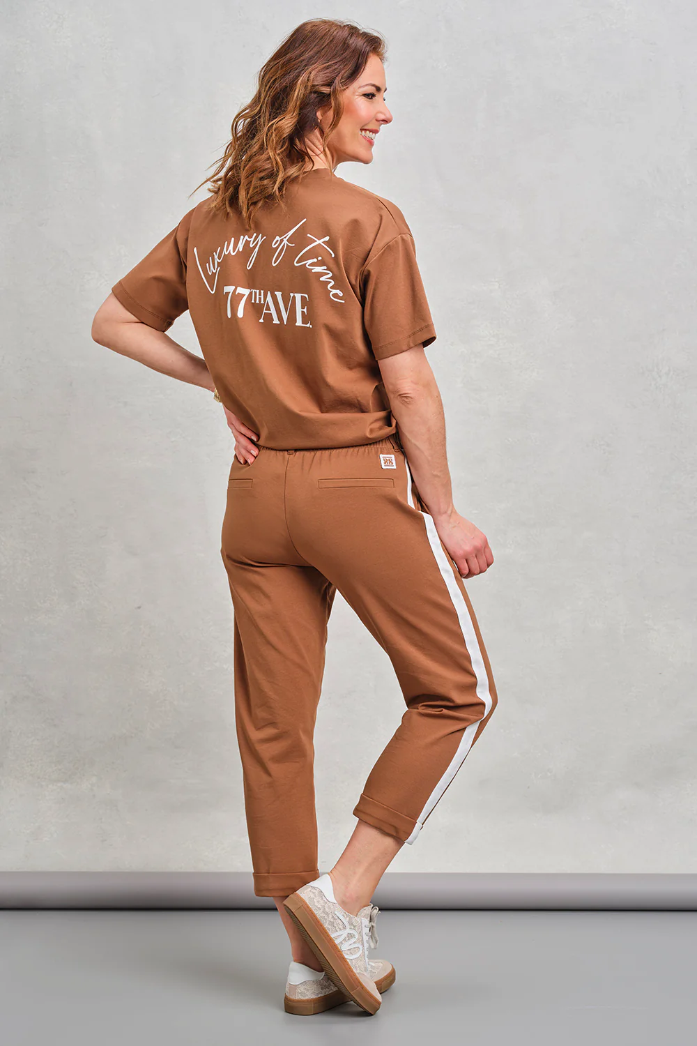 Broek Capri Vera Summer Camel 262 - Image 7