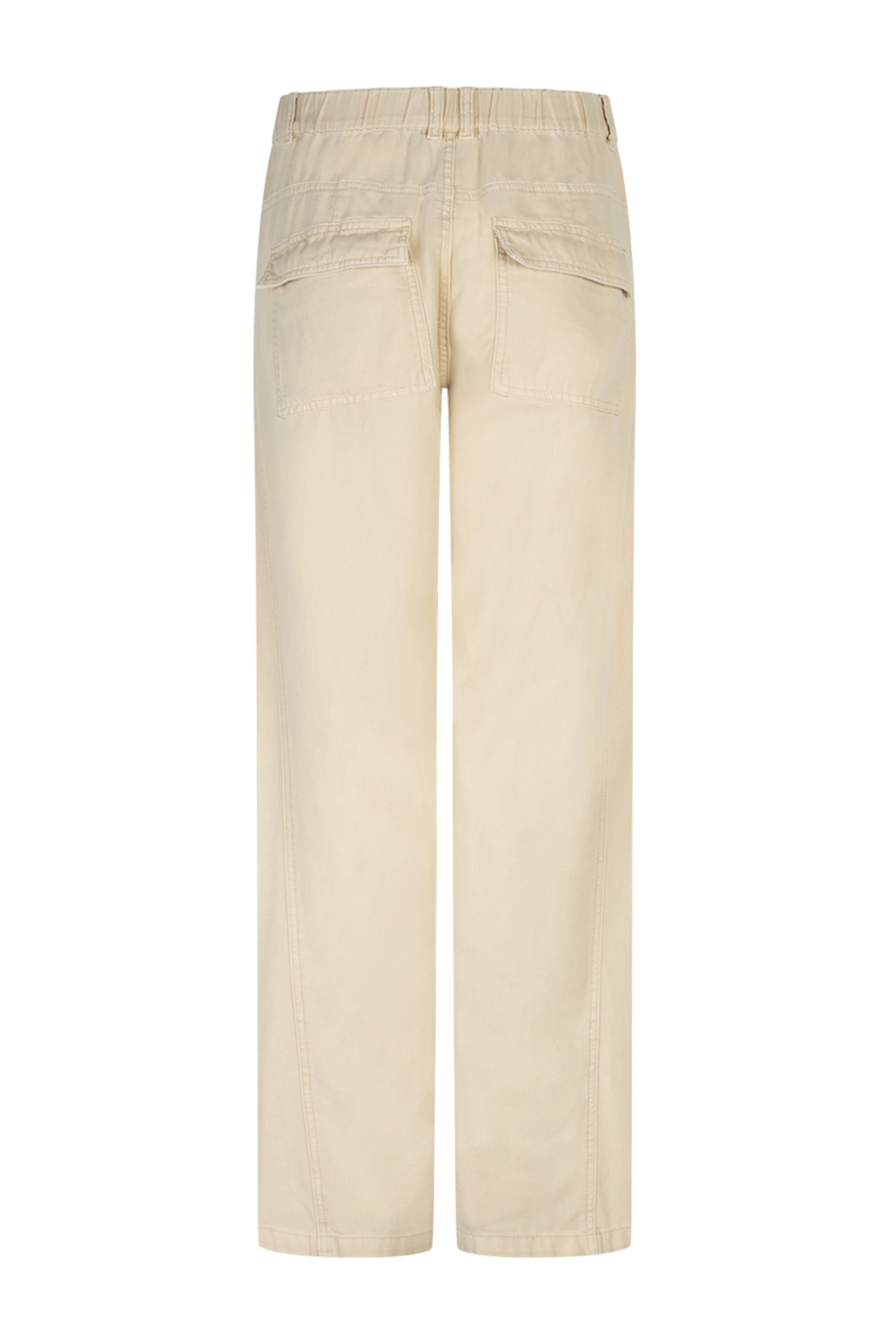 Broek Claudette Cotton Linen Oatmeal SRB4872 L33 - Image 6