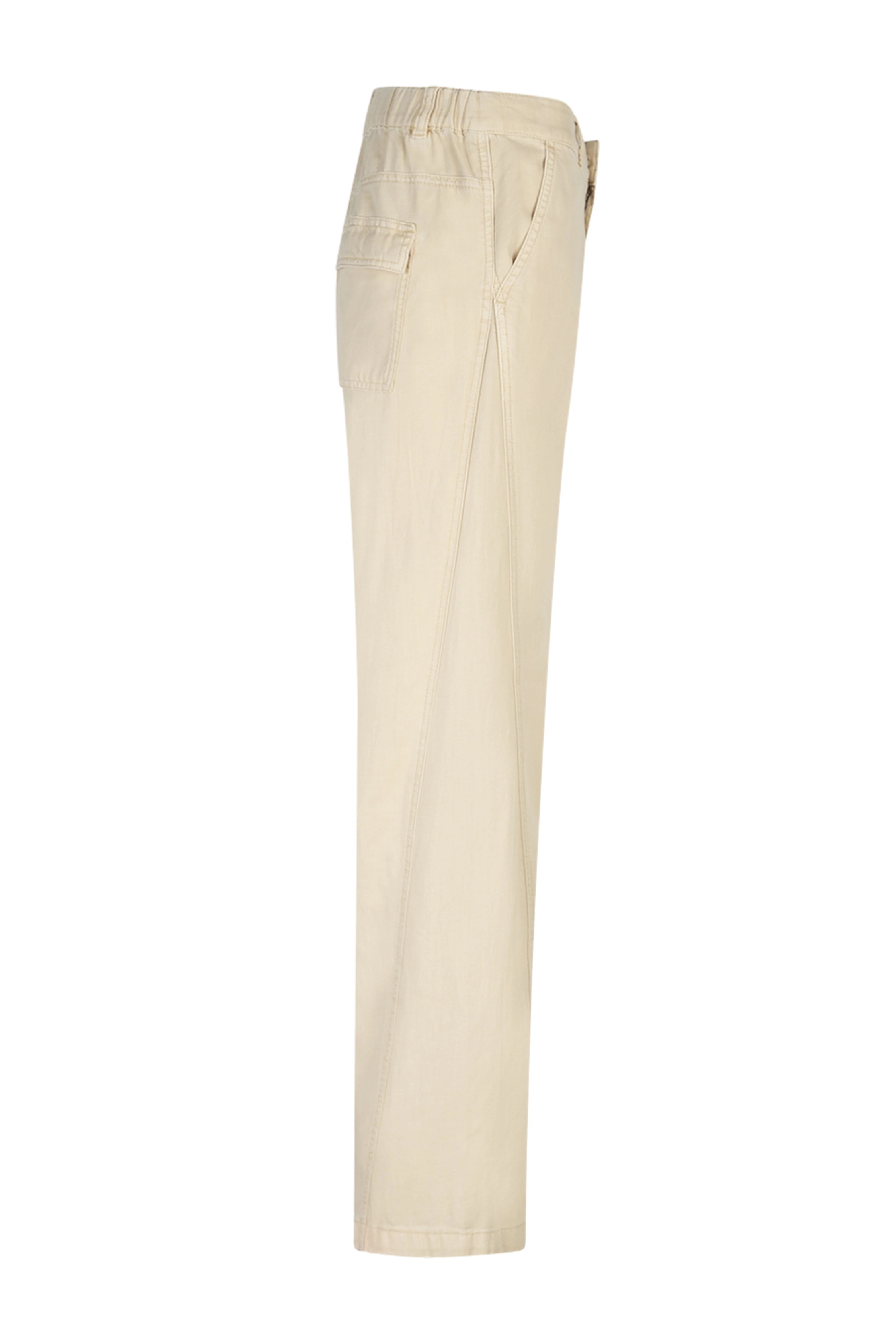 Broek Claudette Cotton Linen Oatmeal SRB4872 L33 - Image 7