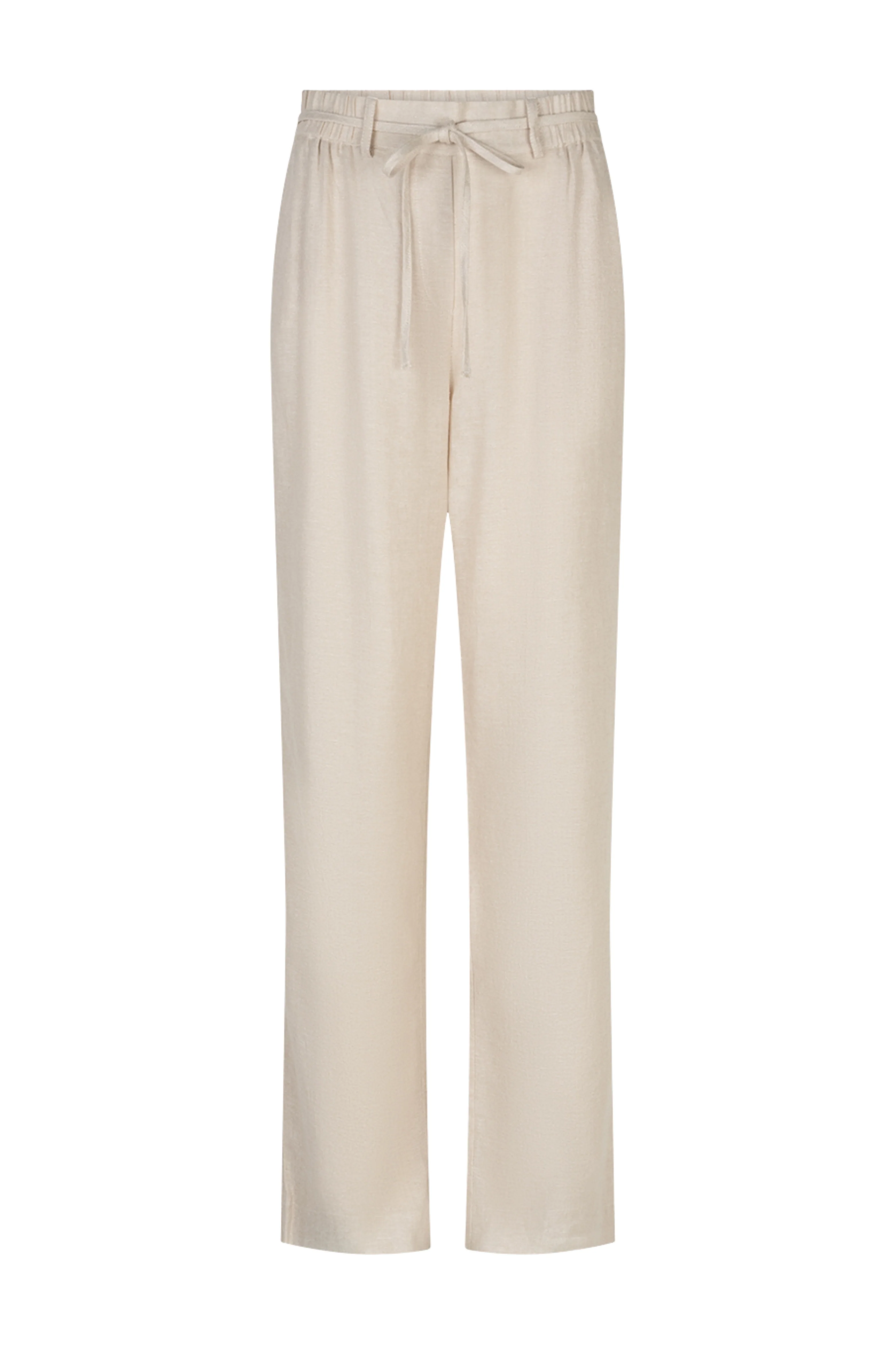 Broek Claudette Linen Visco Melange Pebble SRB4797 L33