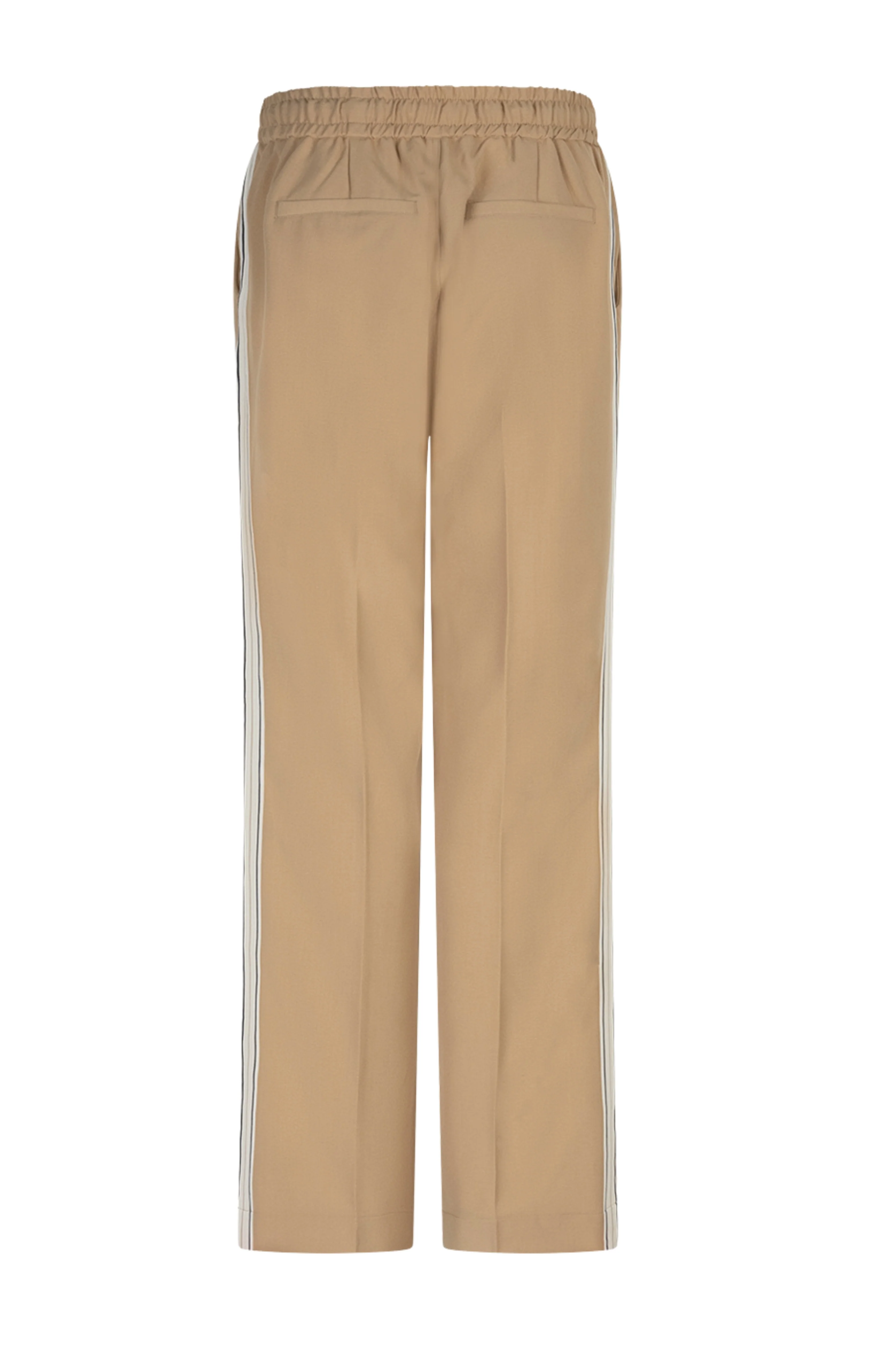 Broek Claudette Palazzo Sidetape Dark Sand SRB4844A L33 - Image 5