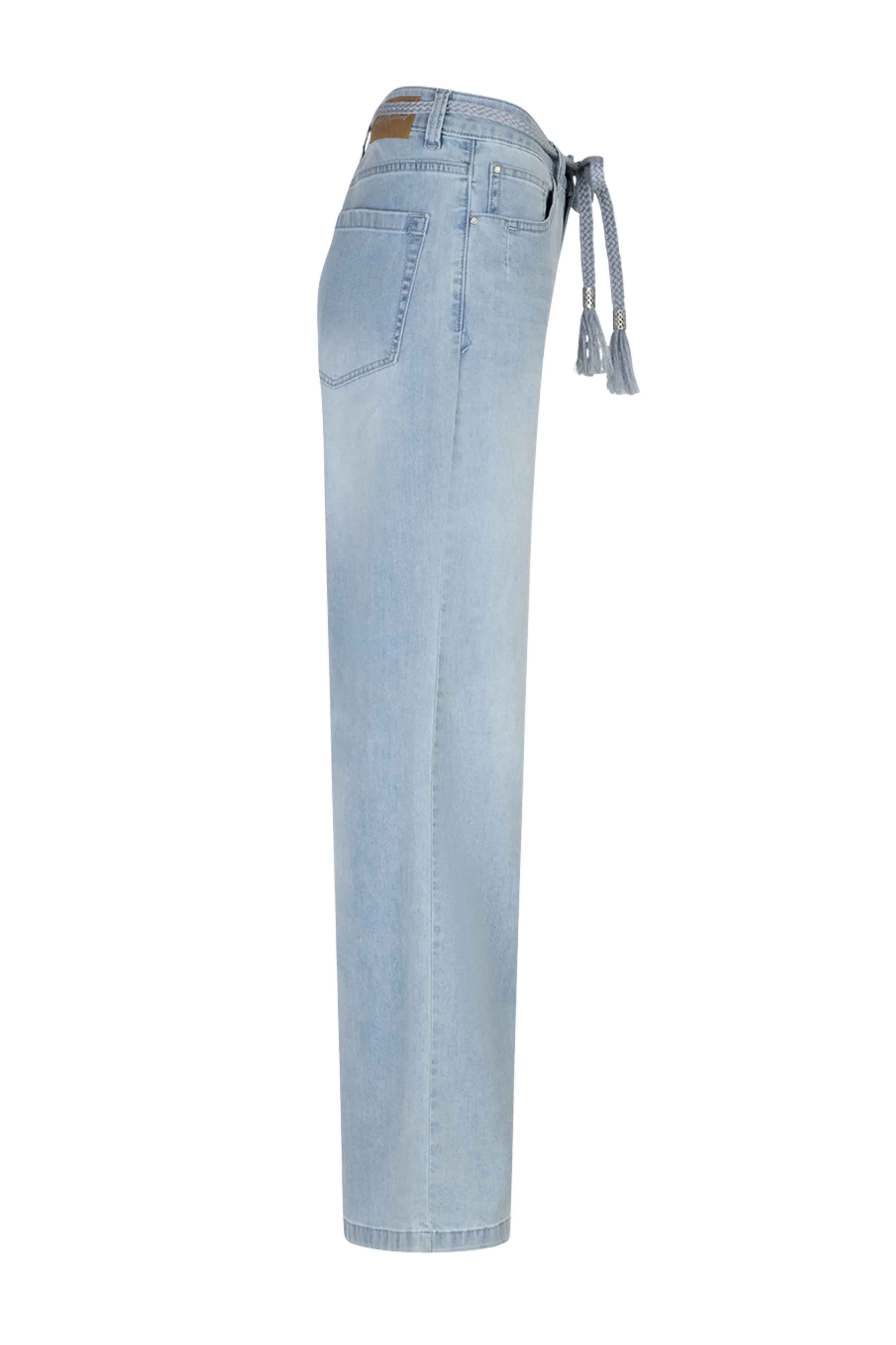 Broek Colette Belt White Bleach SRB4848 L33 - Image 3