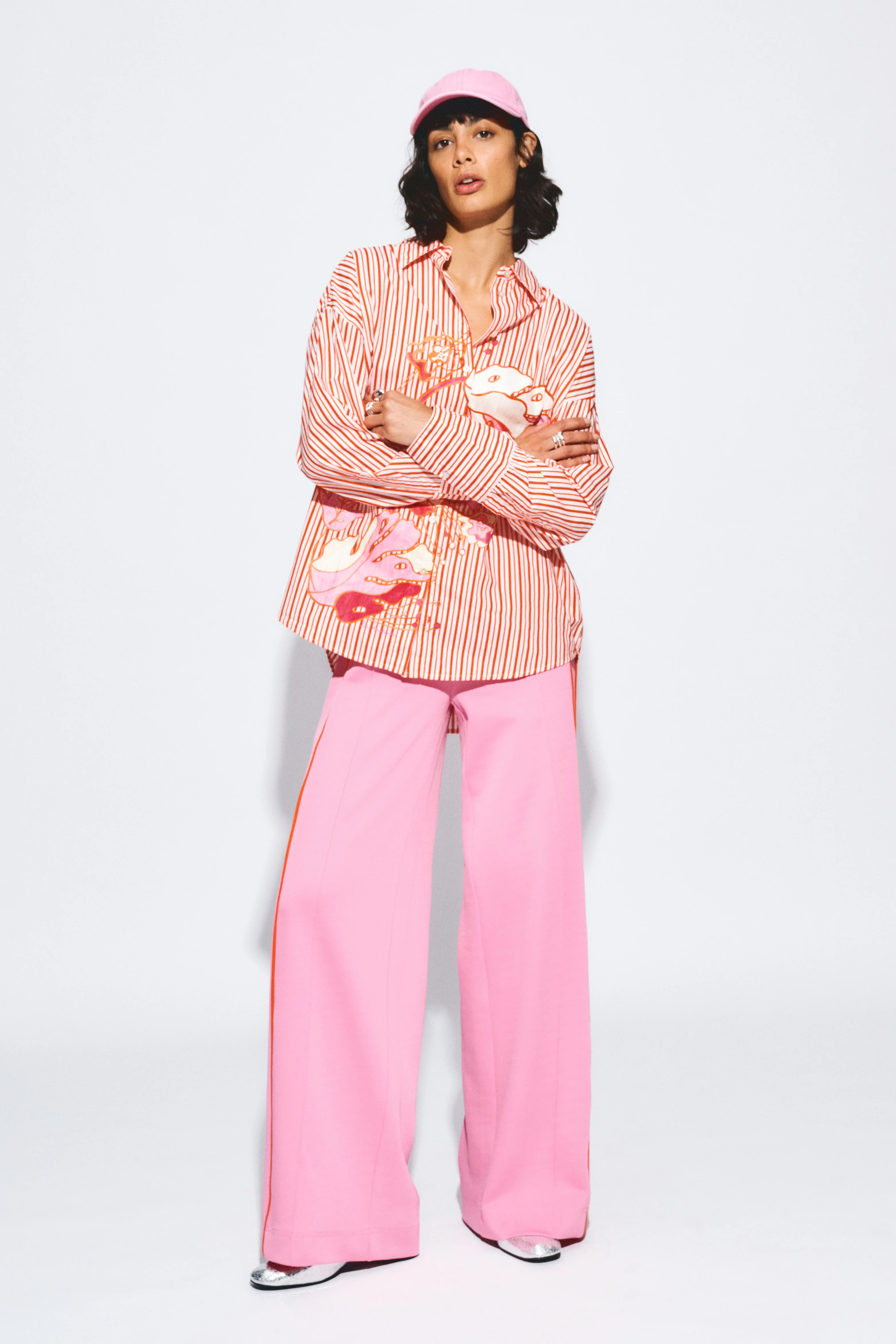 Broek Colourblock Cheering Pink SP9514 - Image 8
