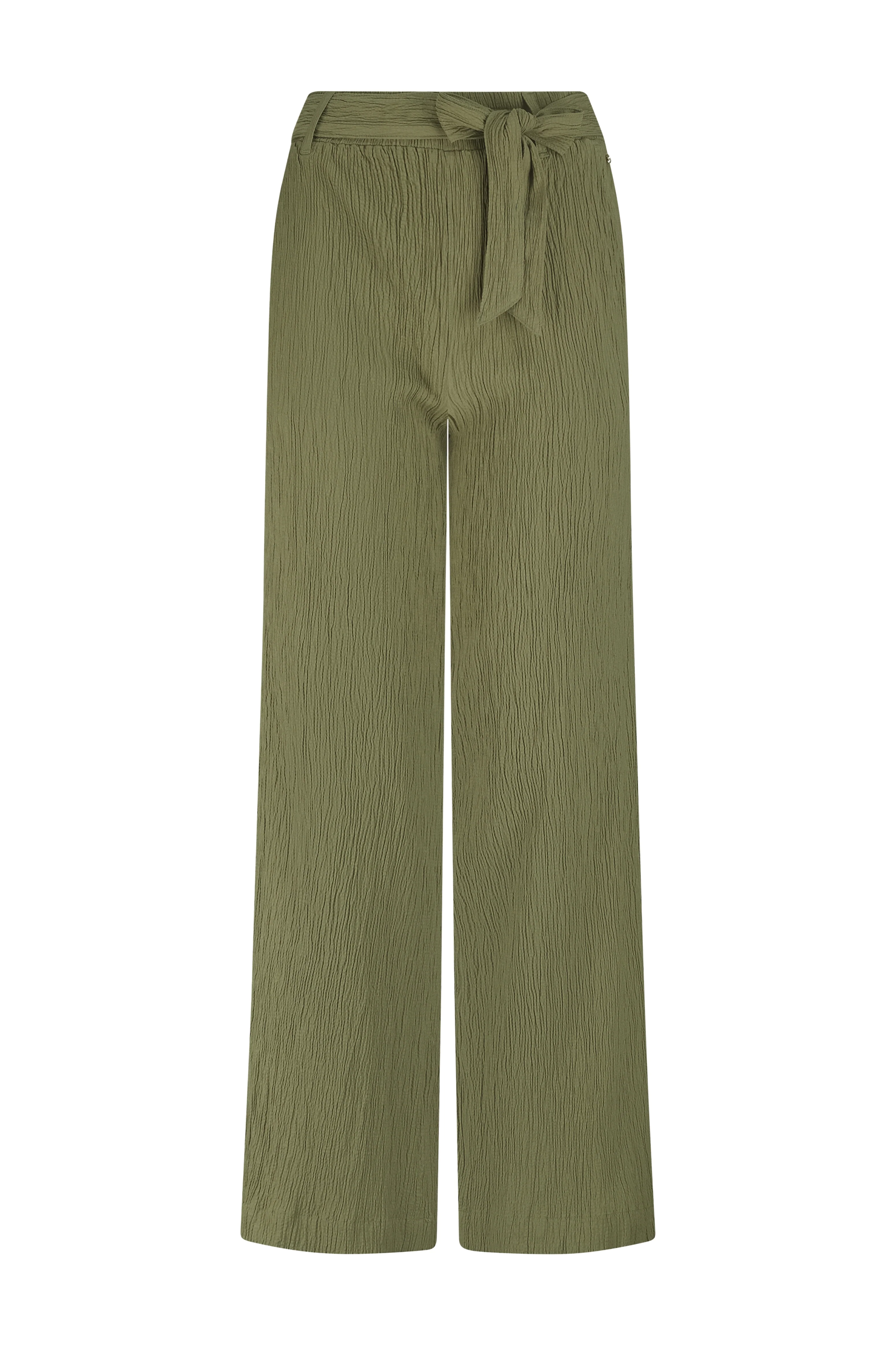 Broek Creased Wide Leg Aloe C30-19-101 2 - Image 2
