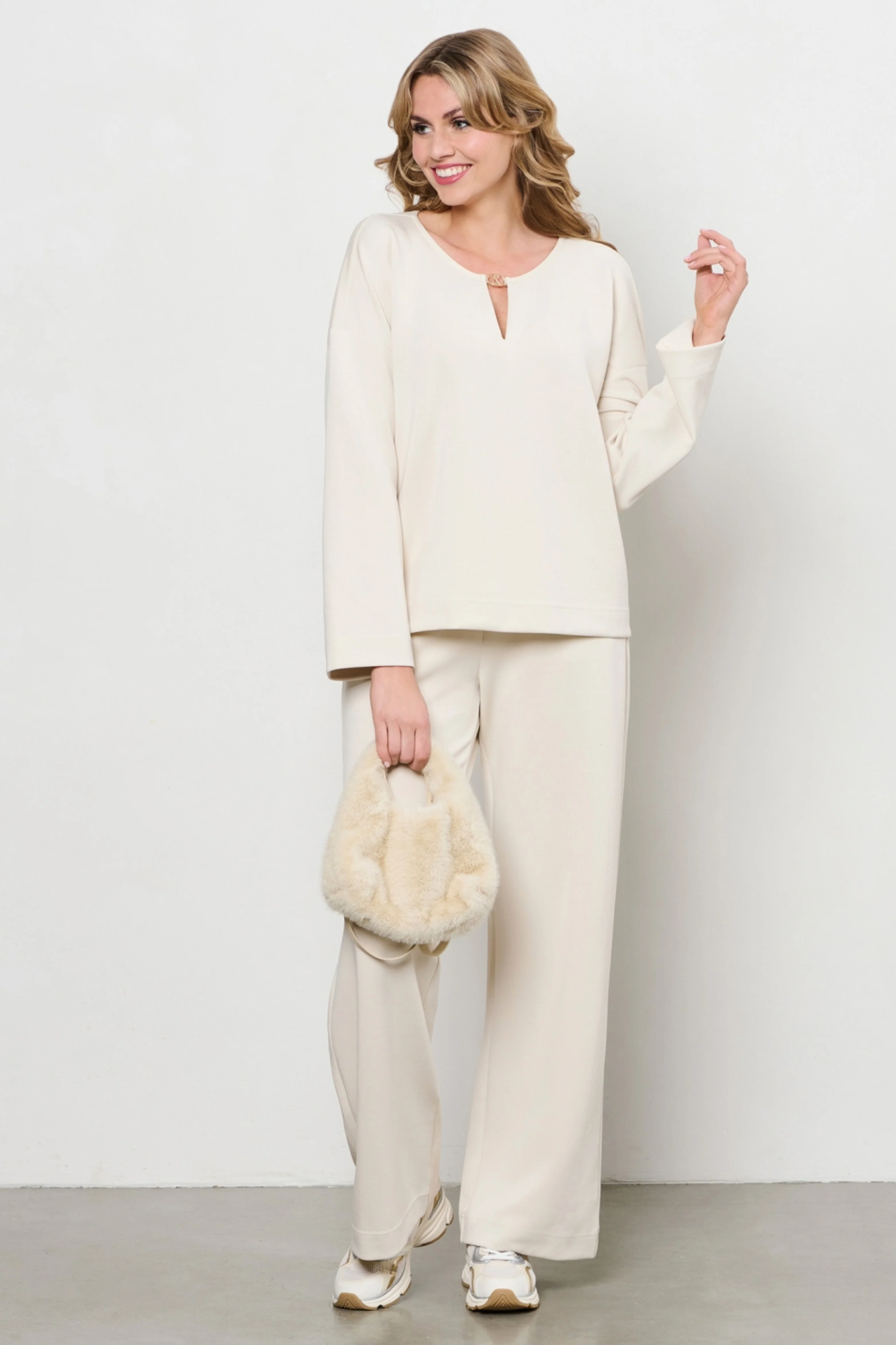 Broek Dawn Beige PA381 - Image 2