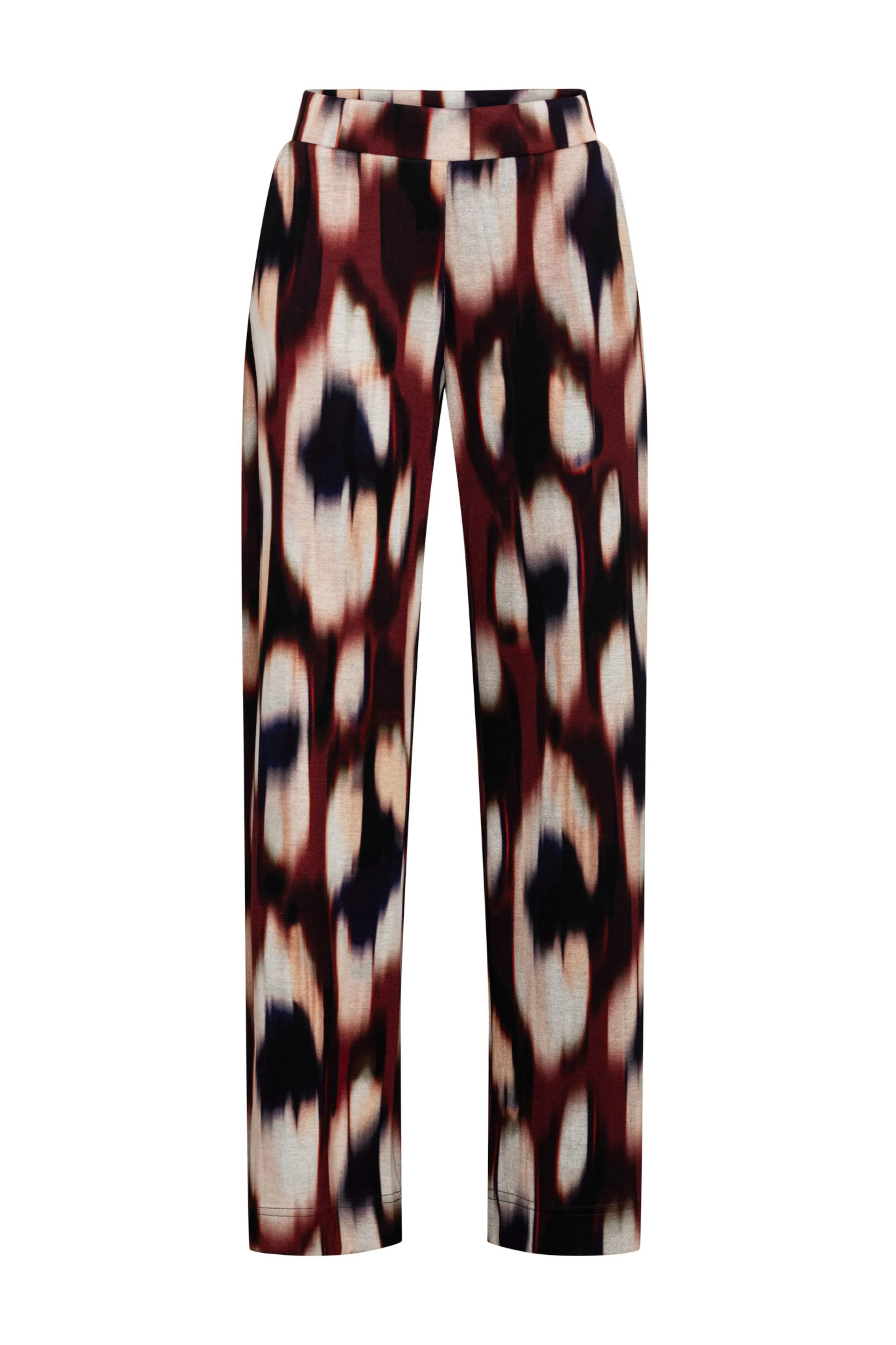 Broek Dawn Faded Big Wine Red Multi PA403 - Image 2