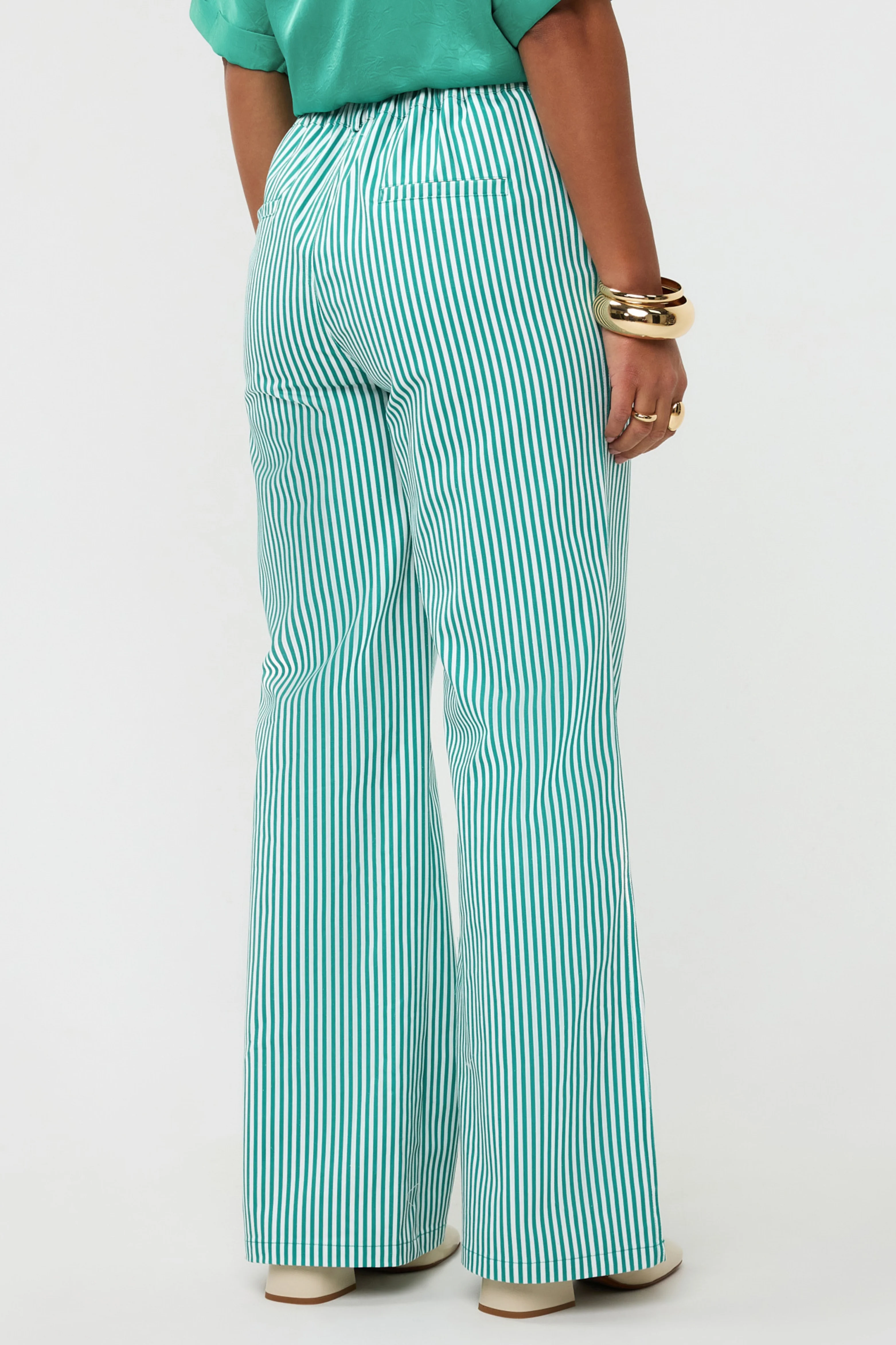 Broek Djamilla Sea Green Tall - Image 4
