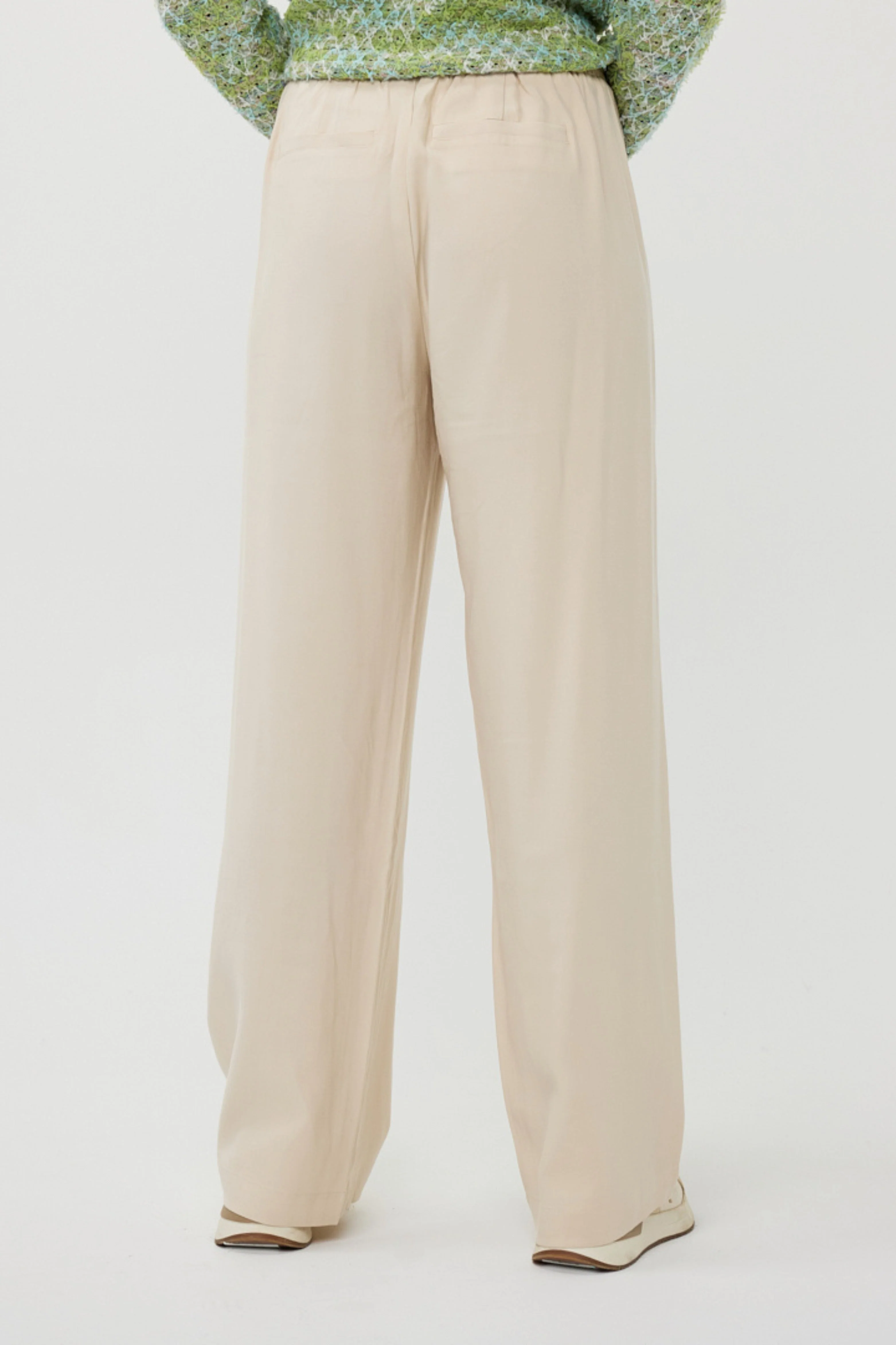 Broek Elastic WB Wide Sand SP25.10034 - Image 6