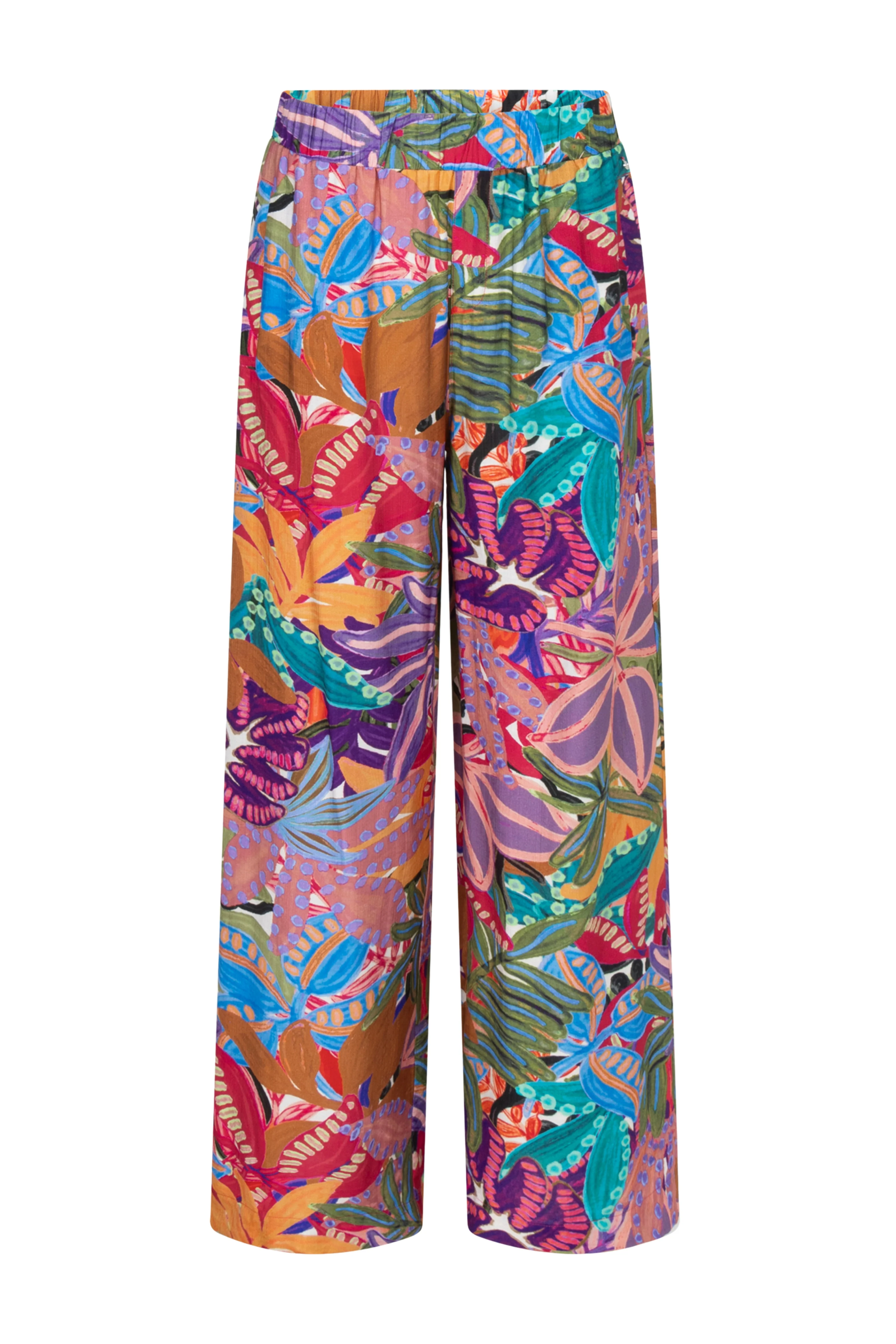 Broek Electric Print Multi Colours C29-20-101 4 - Image 2