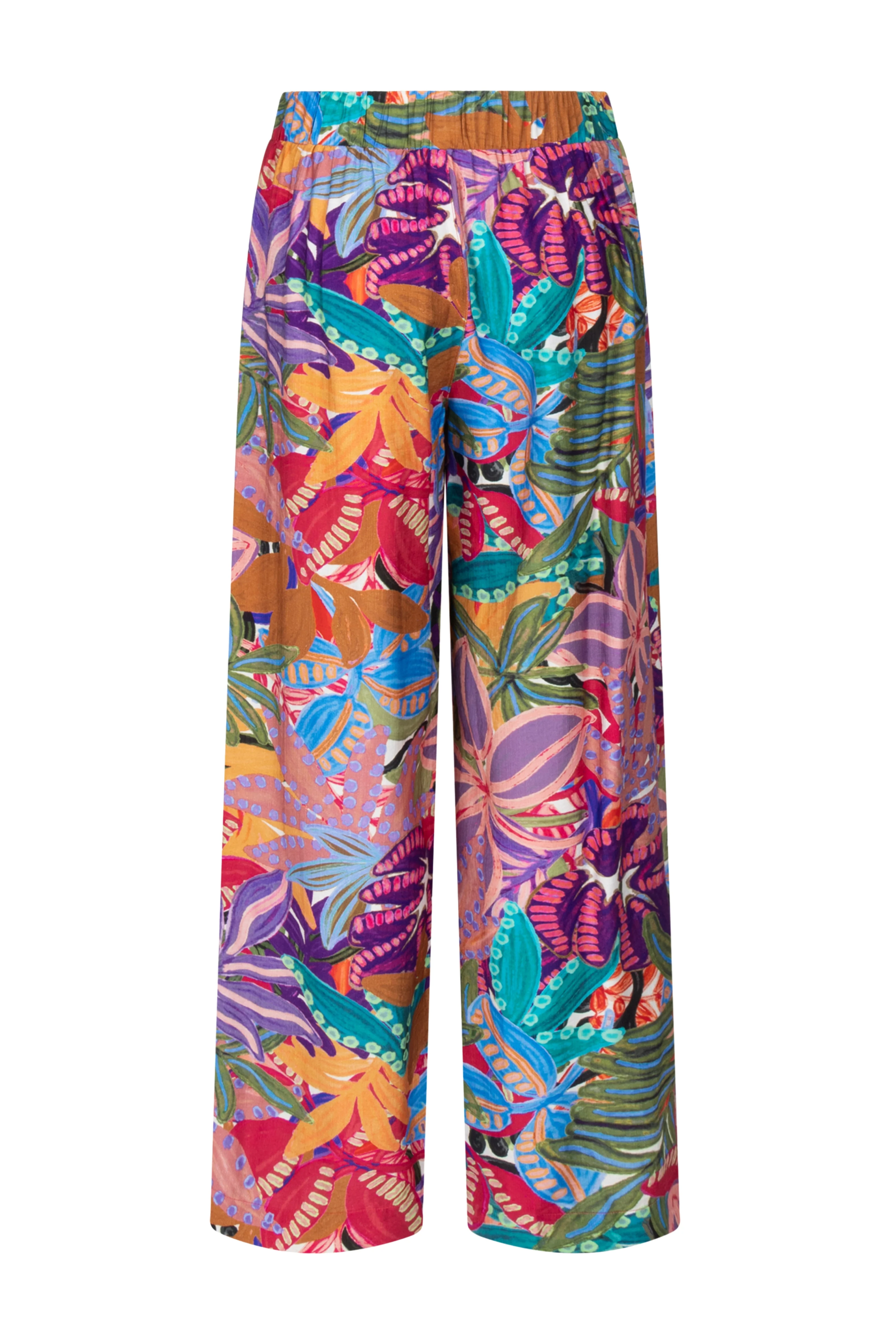 Broek Electric Print Multi Colours C29-20-101 4 - Image 6