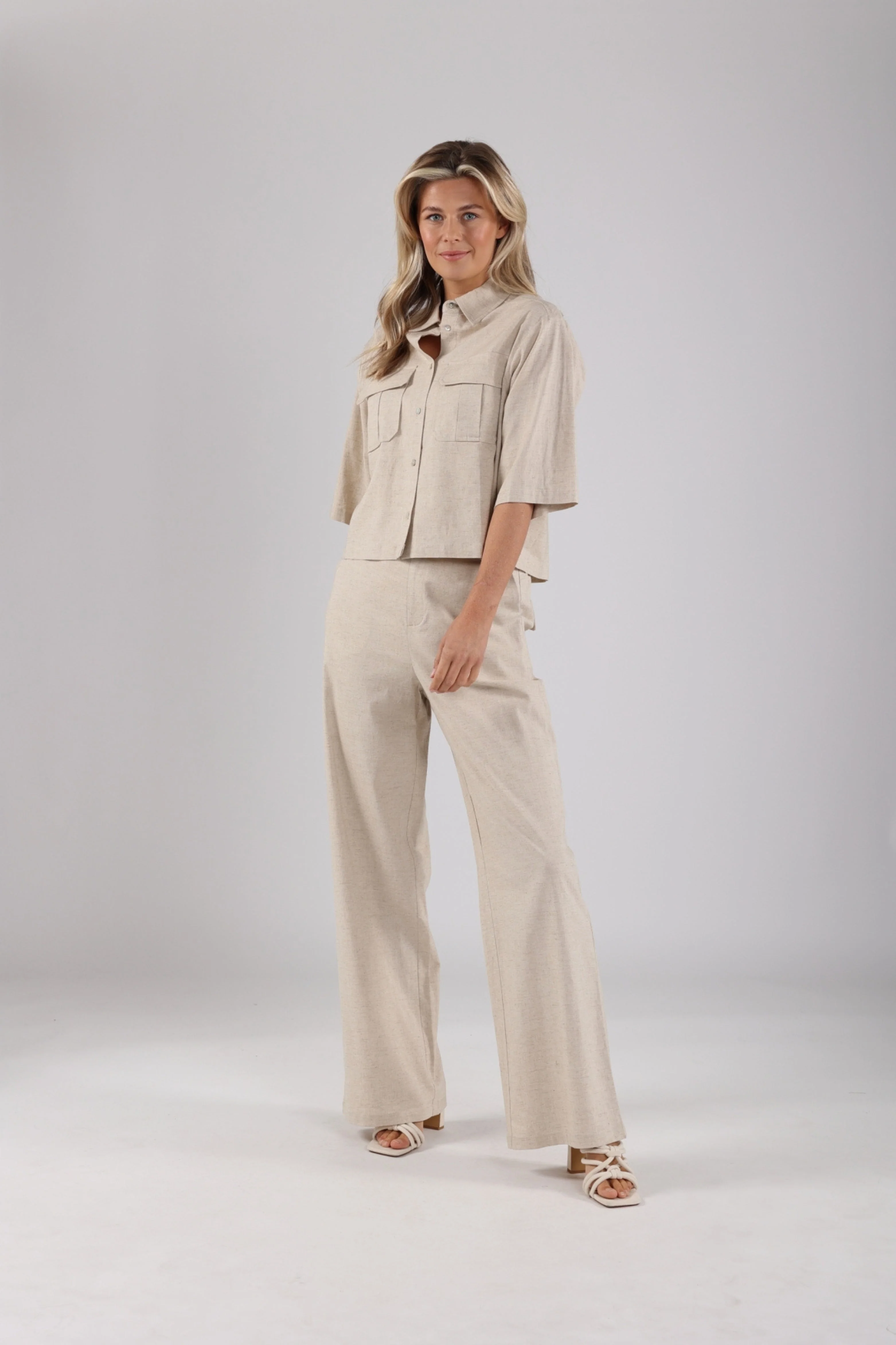 Broek Eline Sand NKS09007 - Image 2