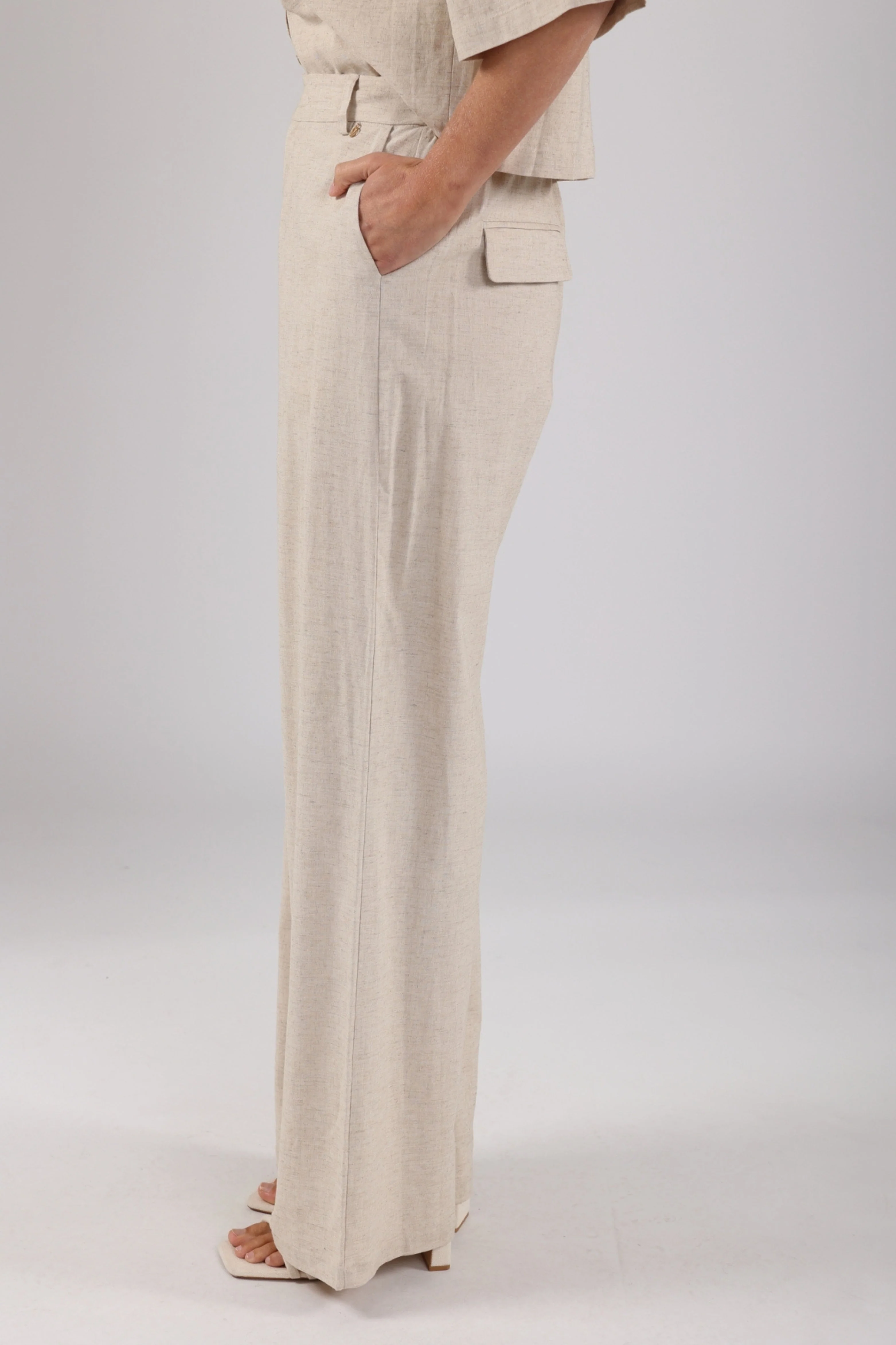 Broek Eline Sand NKS09007 - Image 6