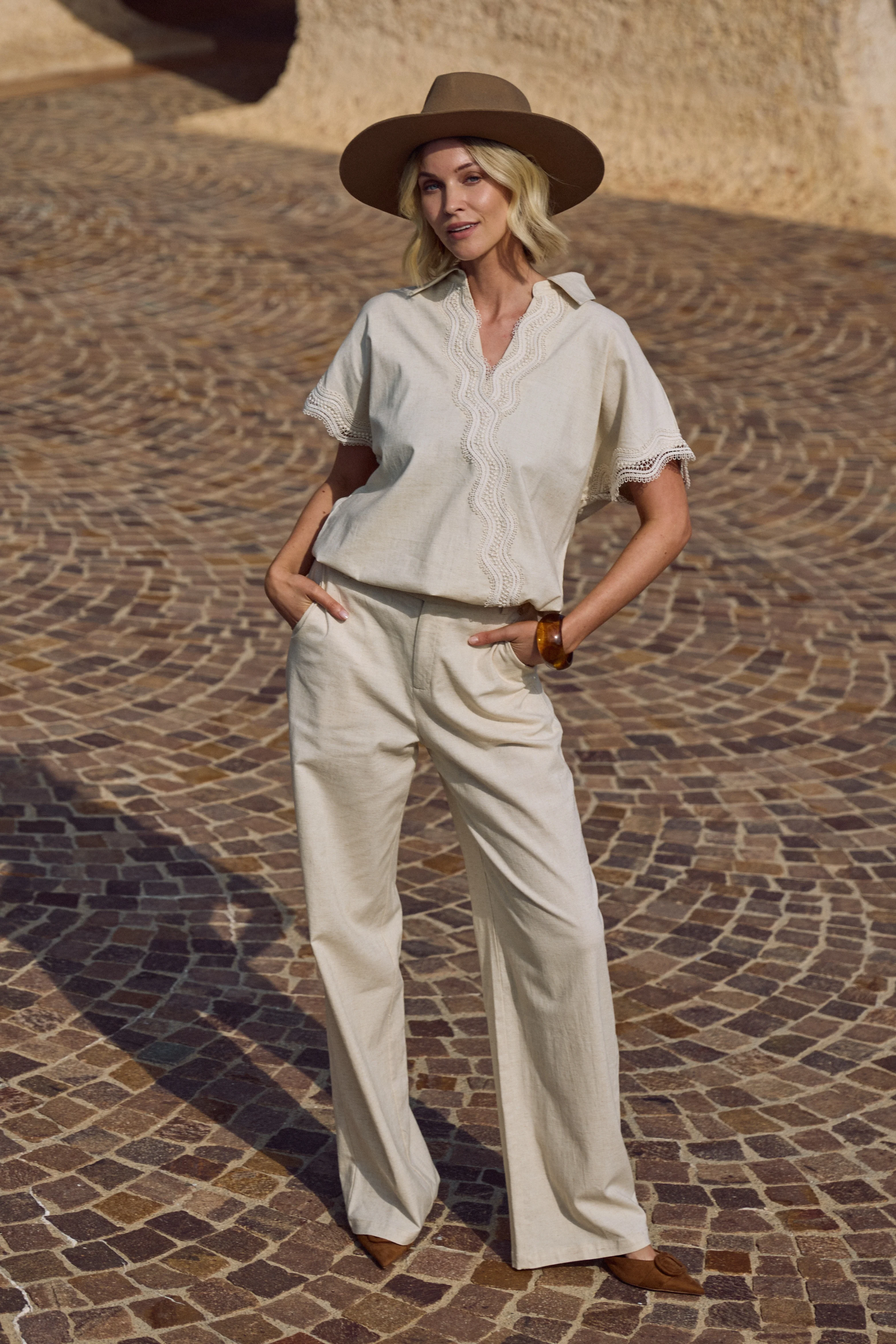 Broek Eline Sand NKS09080