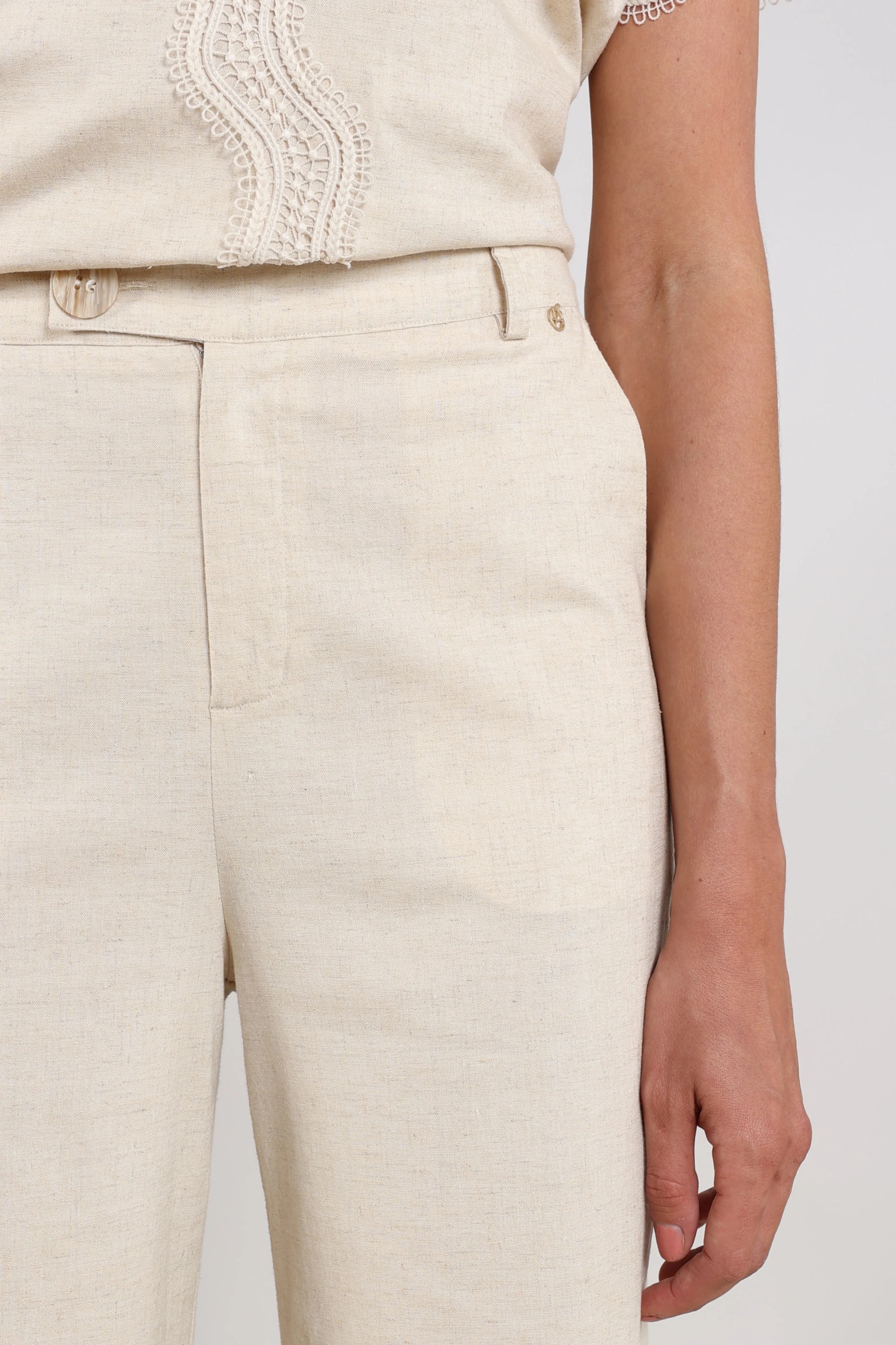 Broek Eline Sand NKS09080 - Image 9