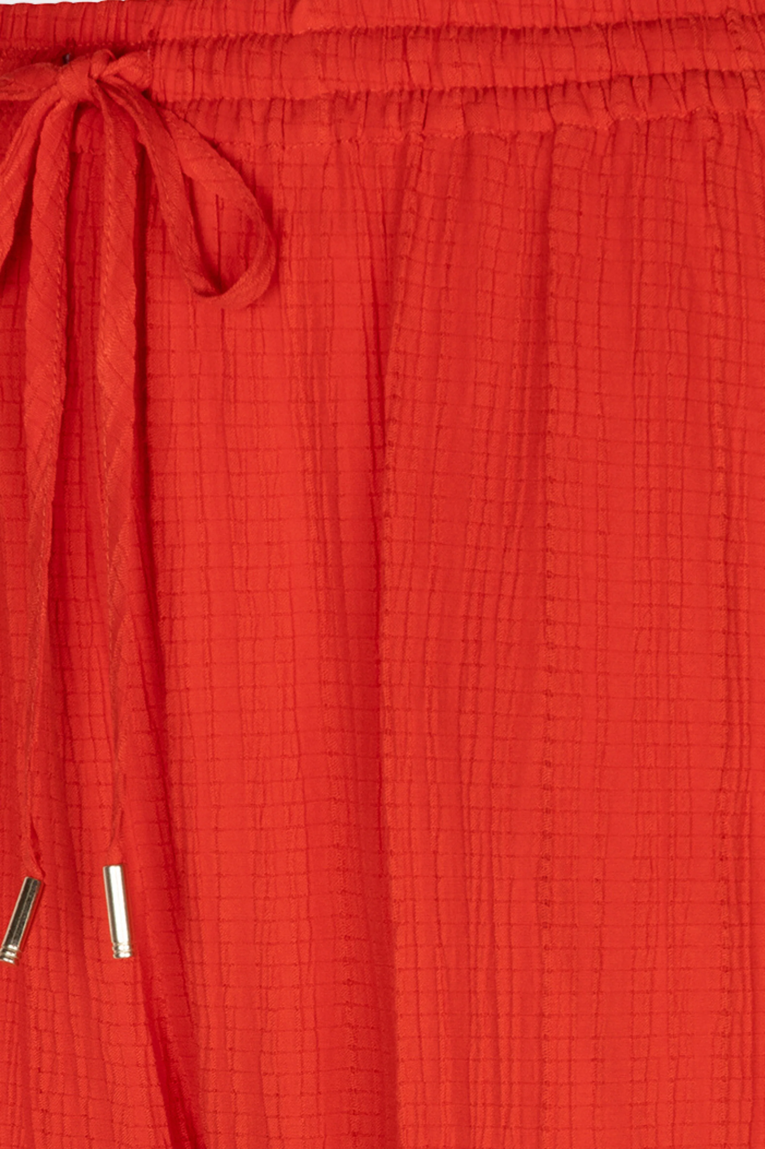 Broek Fancy Crinkle Red HS26.10235 - Image 6