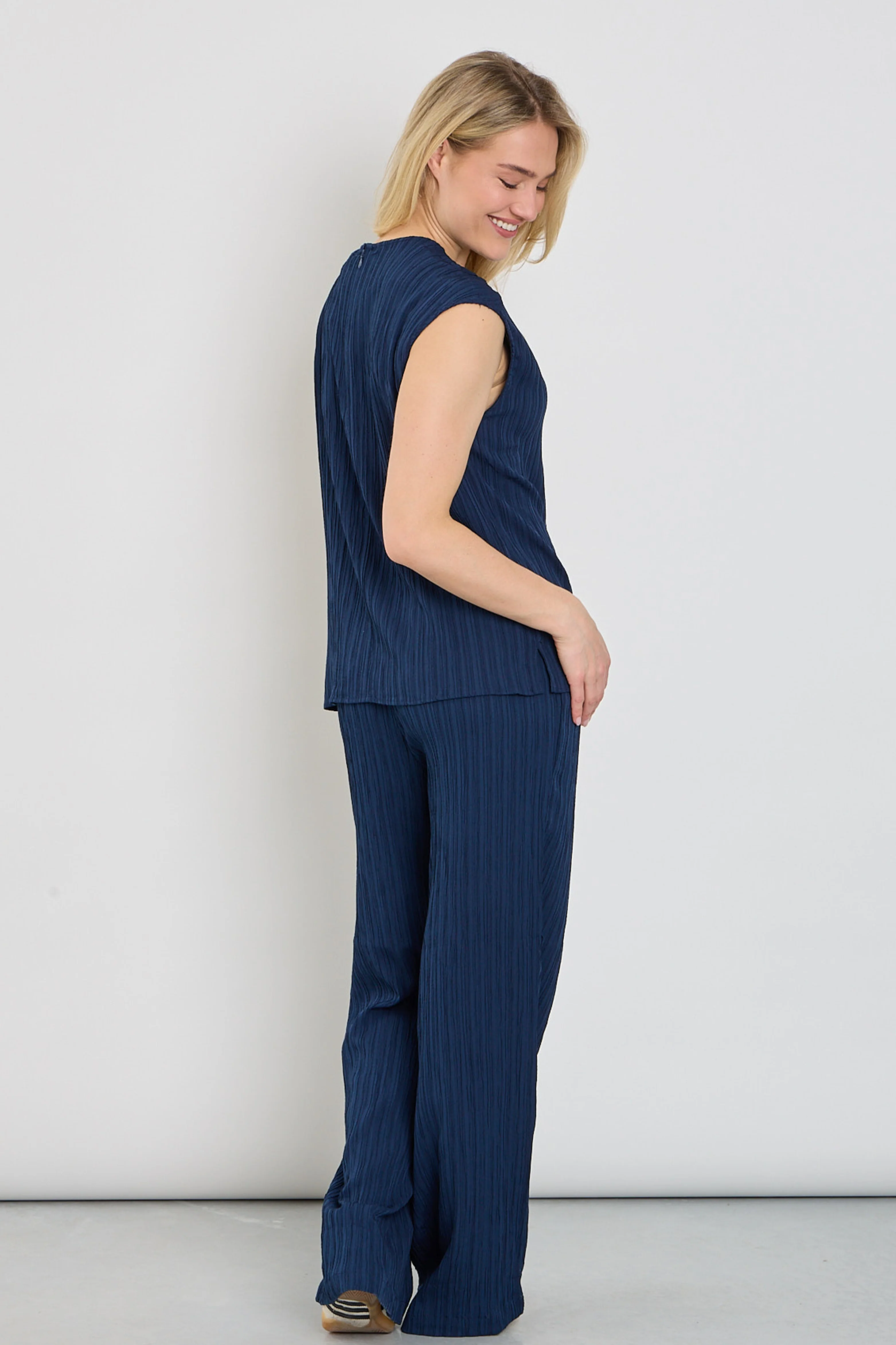 Broek Fqgrsvalse Navy Blazer 207686 - Image 5