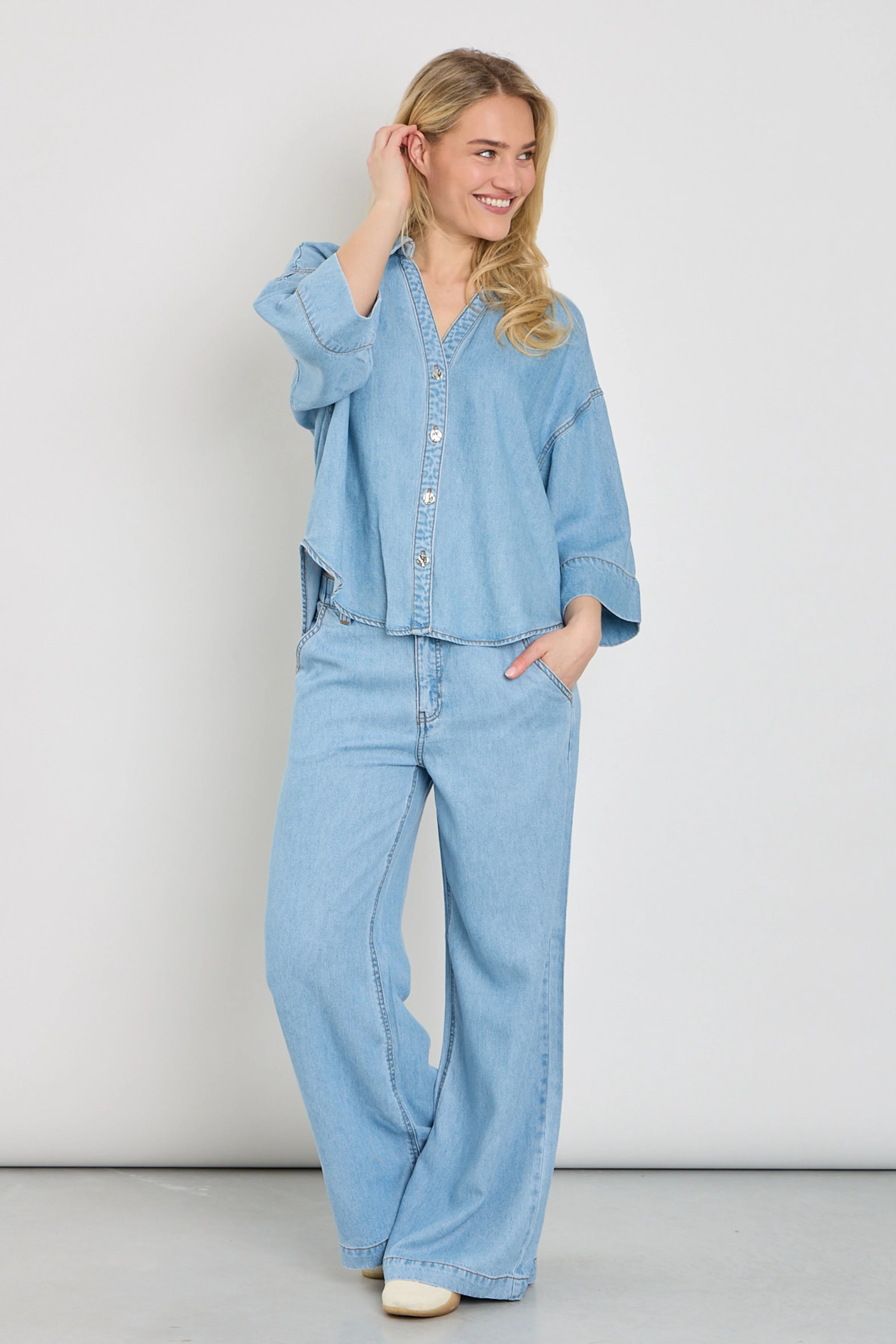 Jeans Fqmilo Light Blue Denim 208302