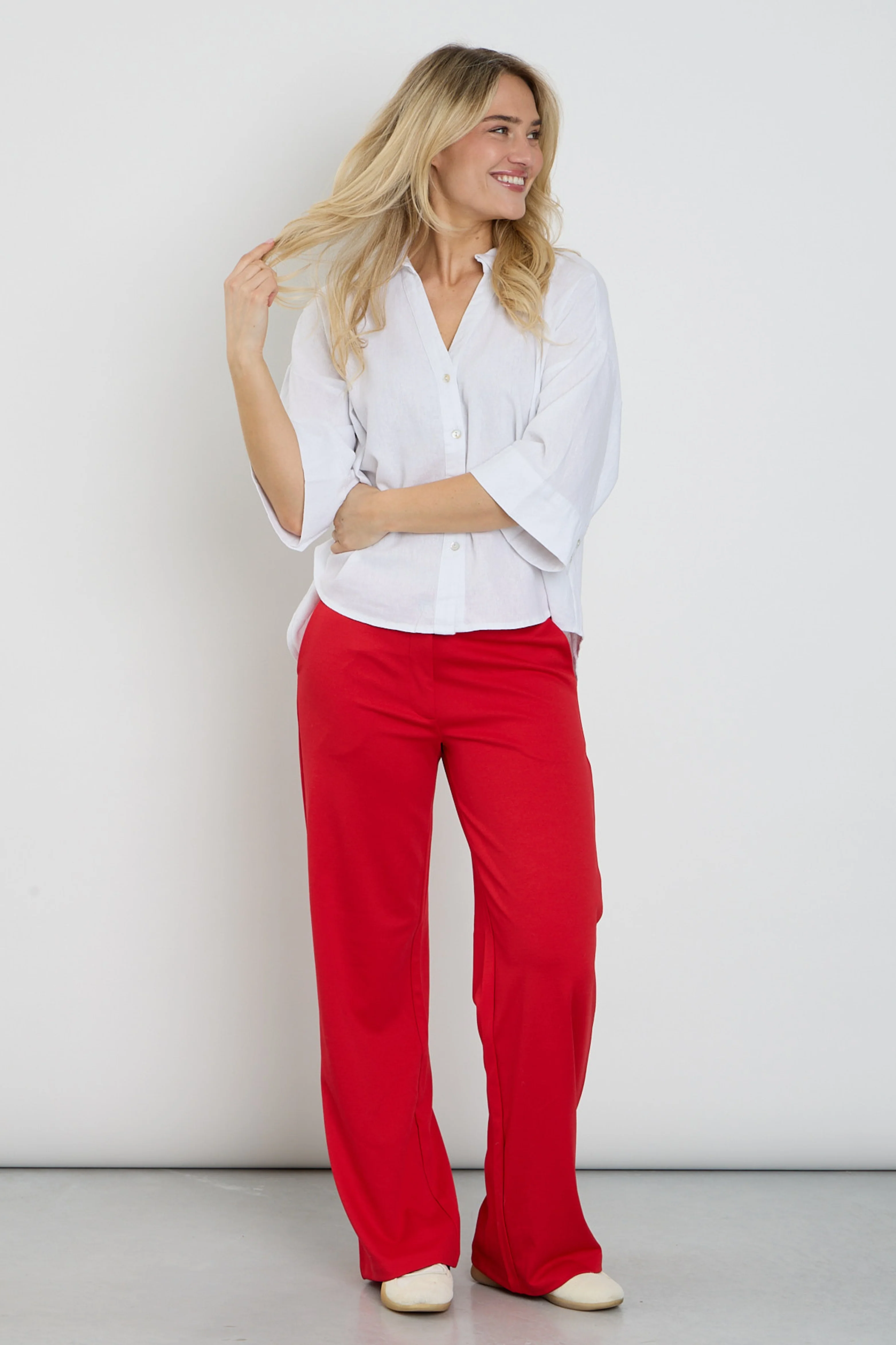 Broek Fqnanni True Red 200632 - Image 4