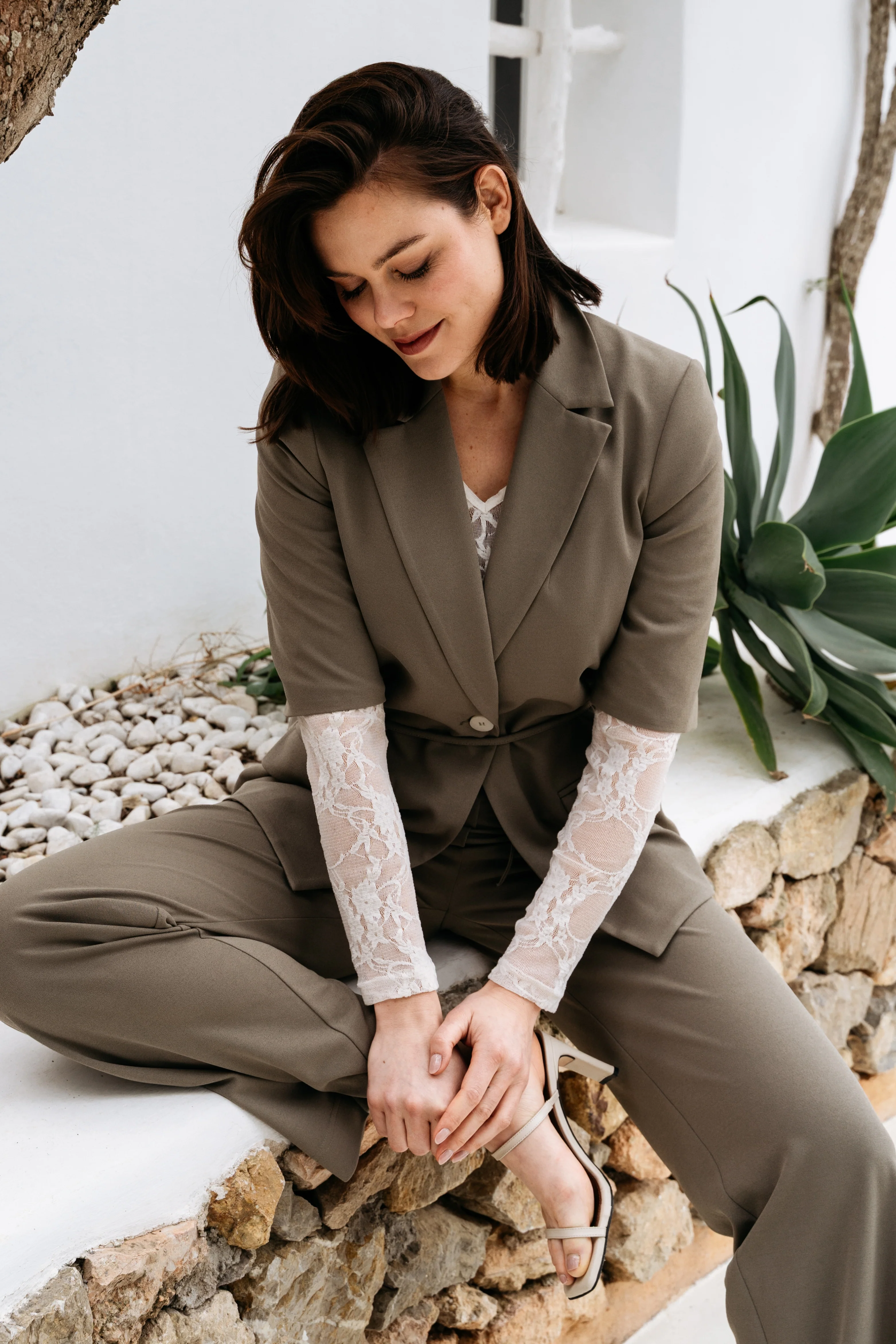 Broek Grace Khaki PA409 - Image 5