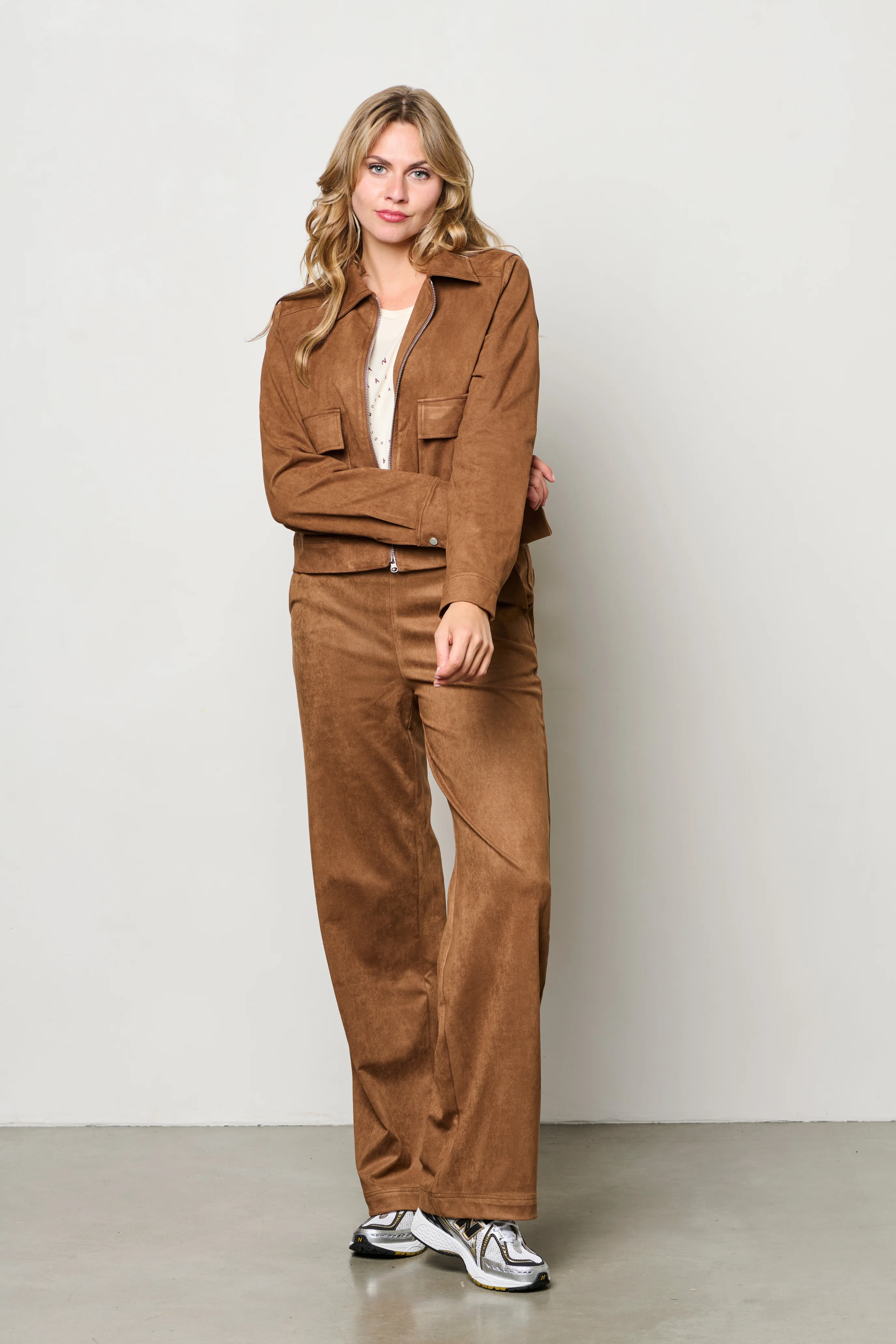 Broek Hazel Caramel PA396