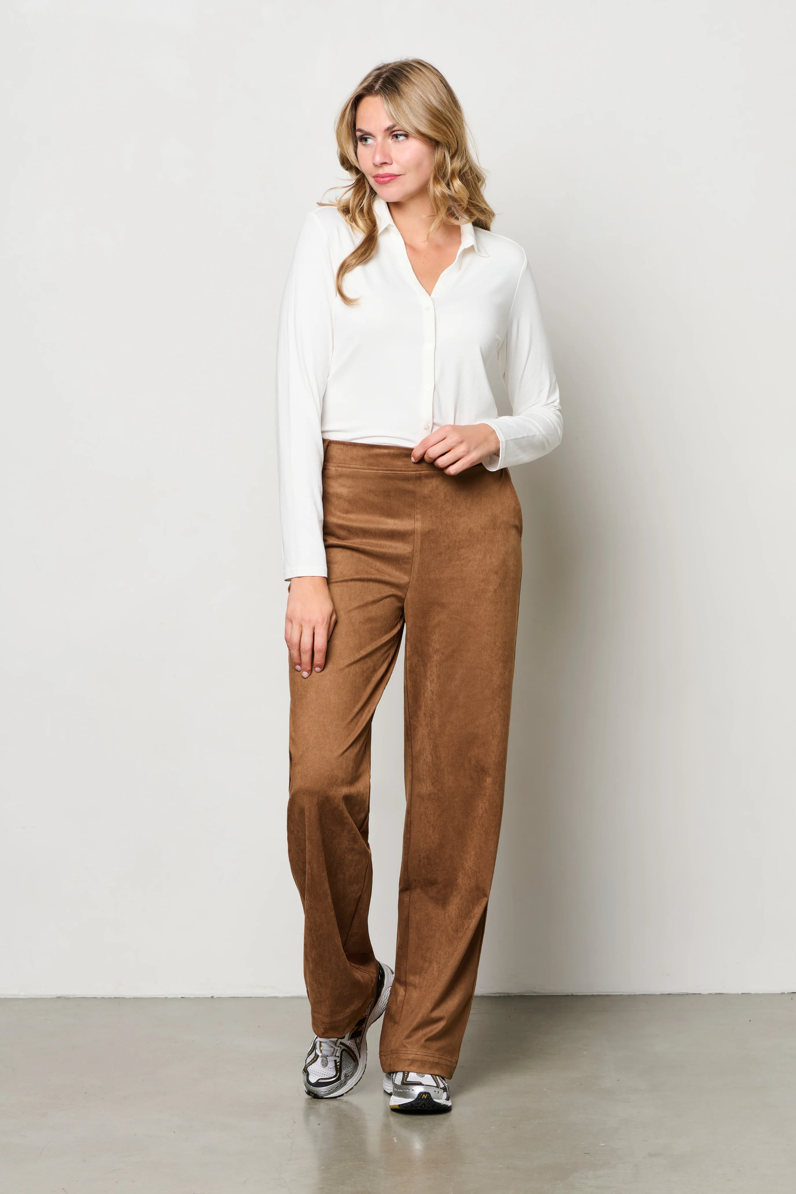Broek Hazel Caramel PA396 - Image 3