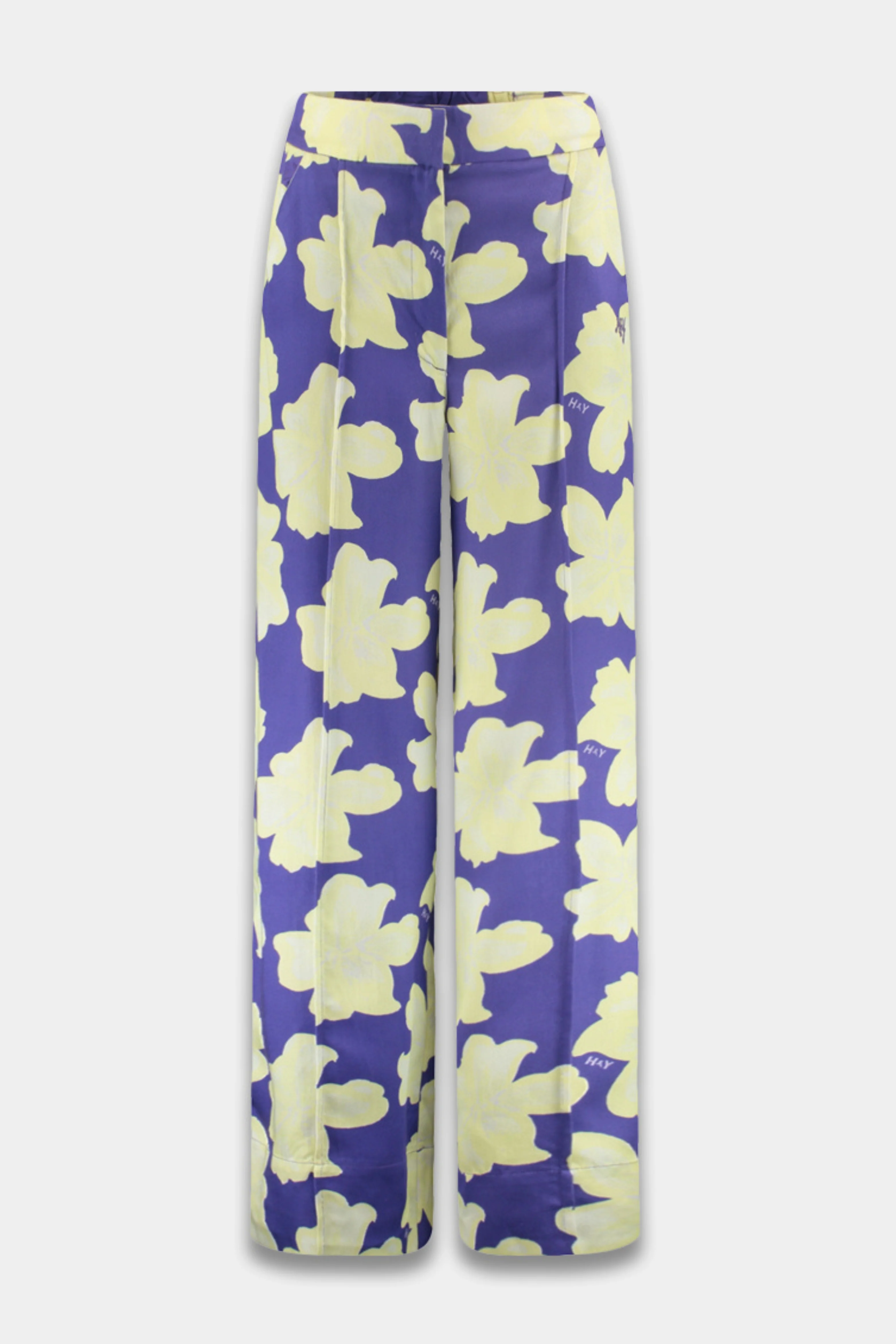 Broek Holly Bold Flower Lemonade AW25C103 - Image 3