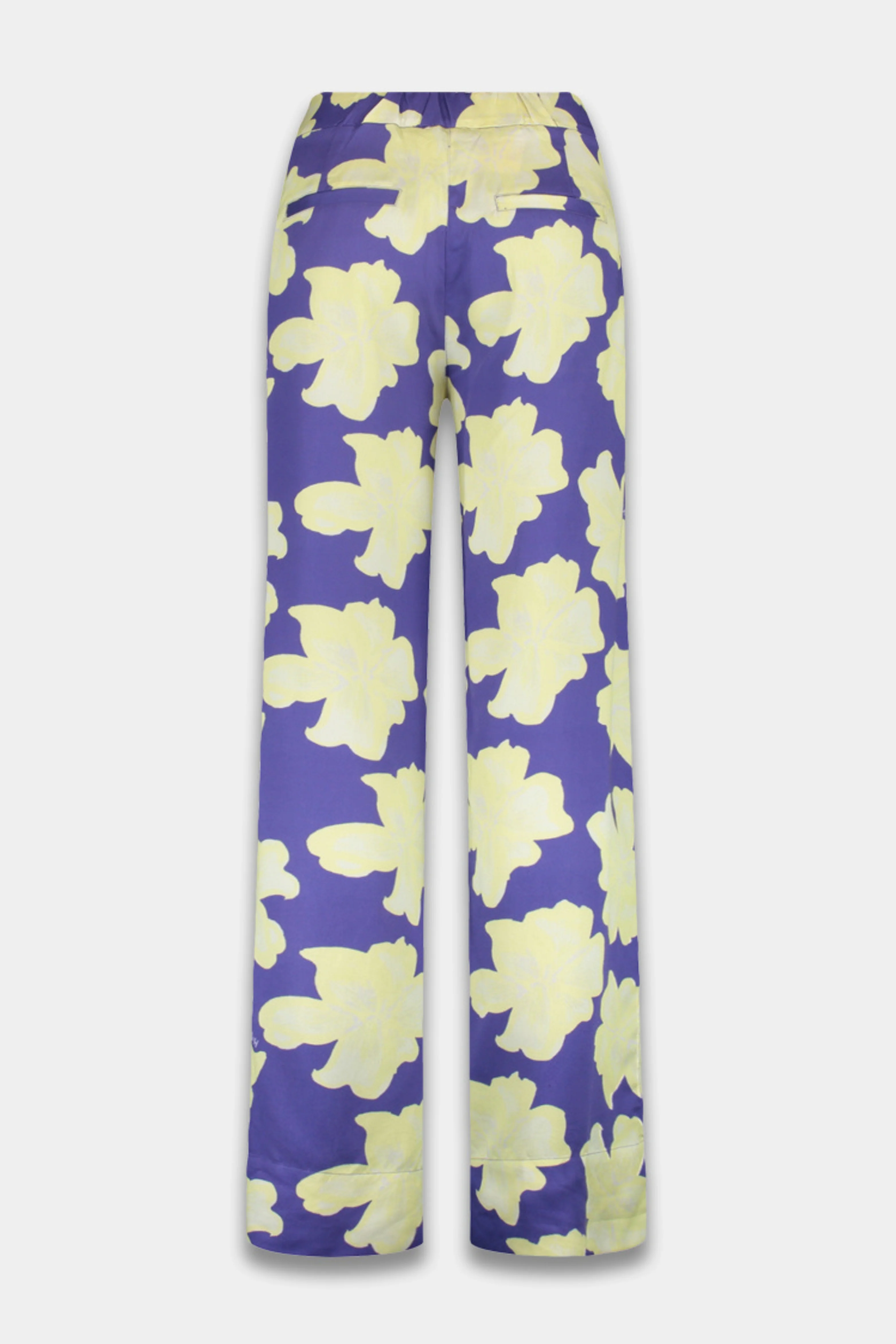 Broek Holly Bold Flower Lemonade AW25C103 - Image 4