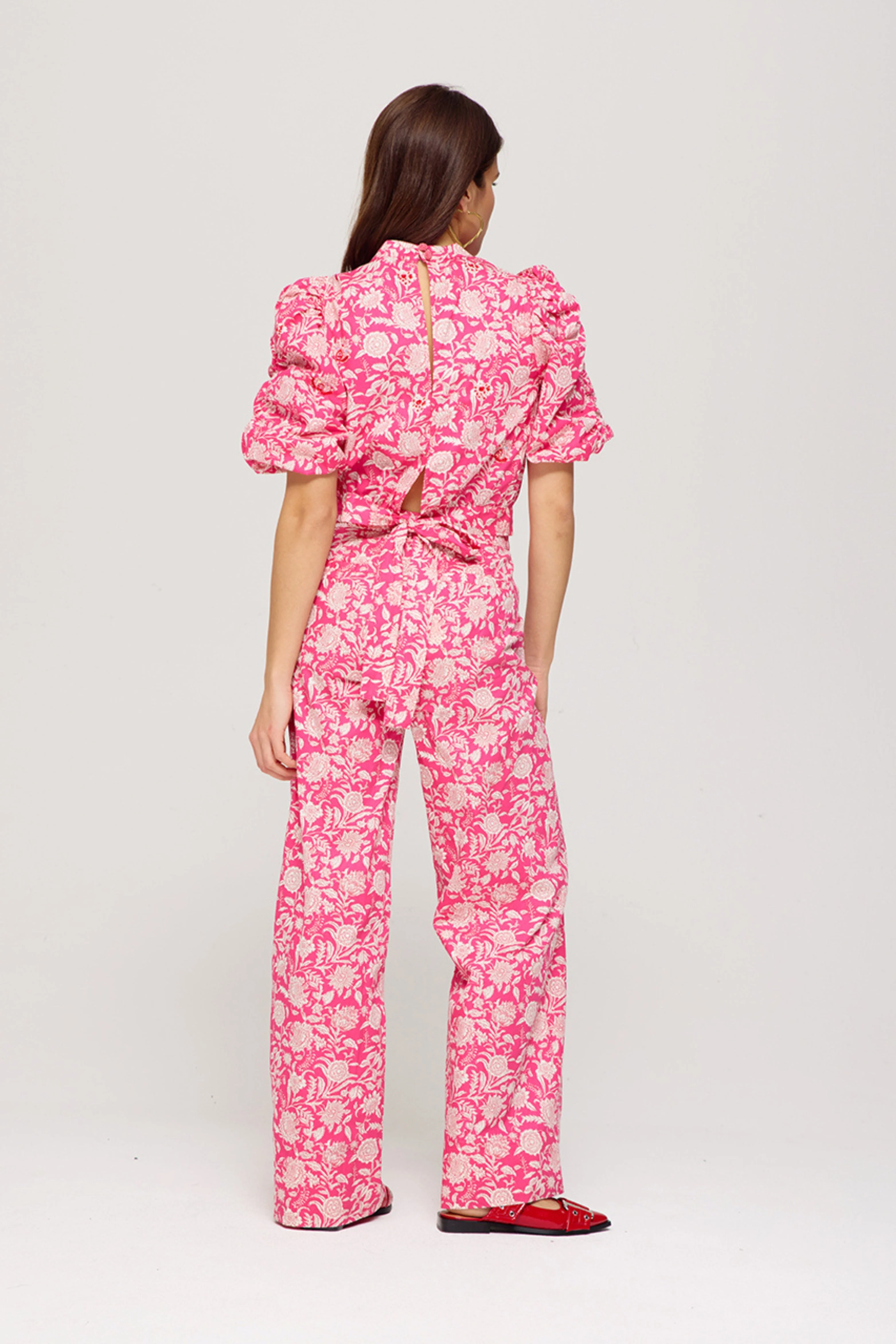 Broek Holly Flirty Flower Pink SS25C100 - Image 2