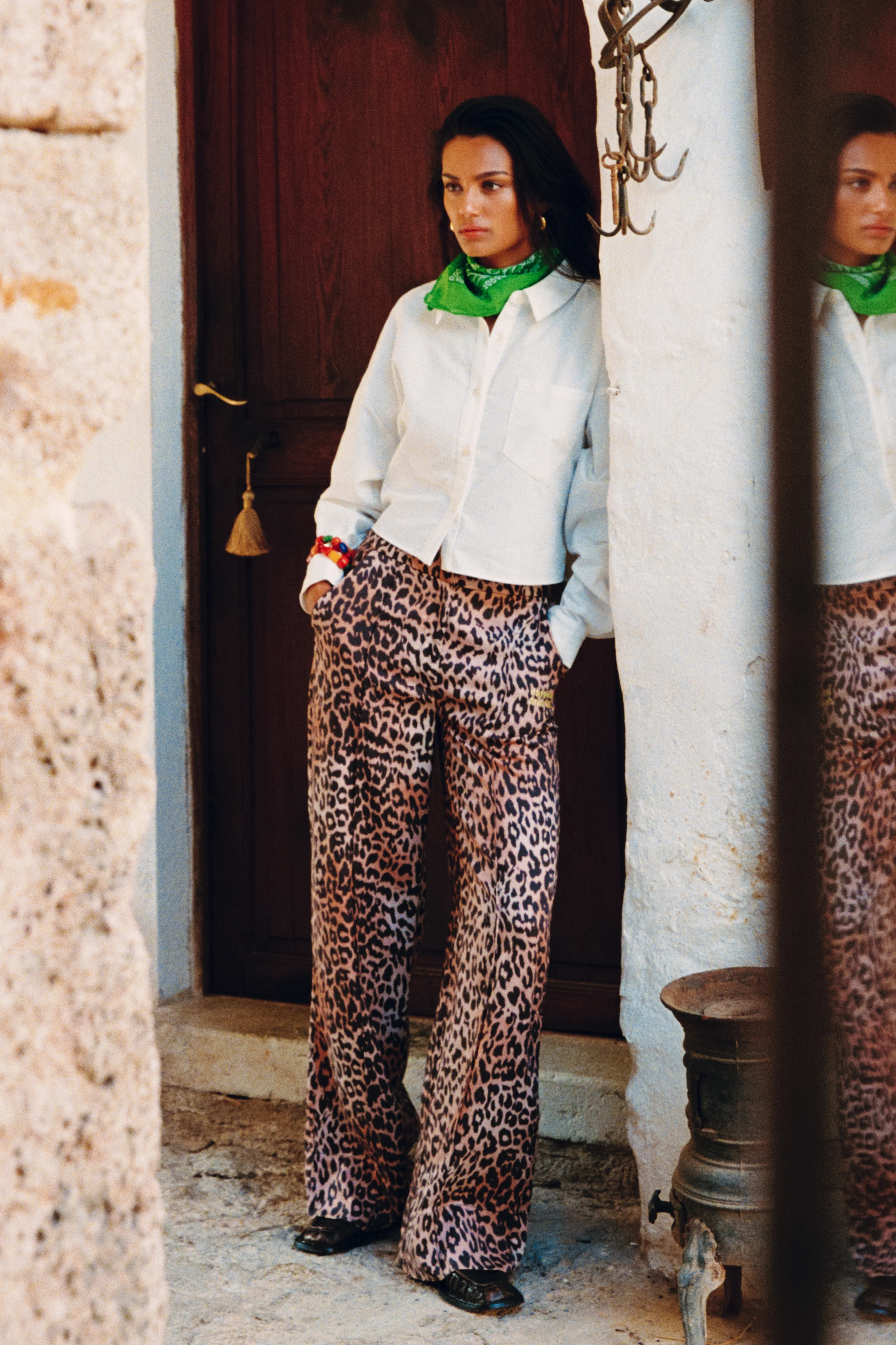 Broek Holly Lexie Leopard SS6C101 - Image 8