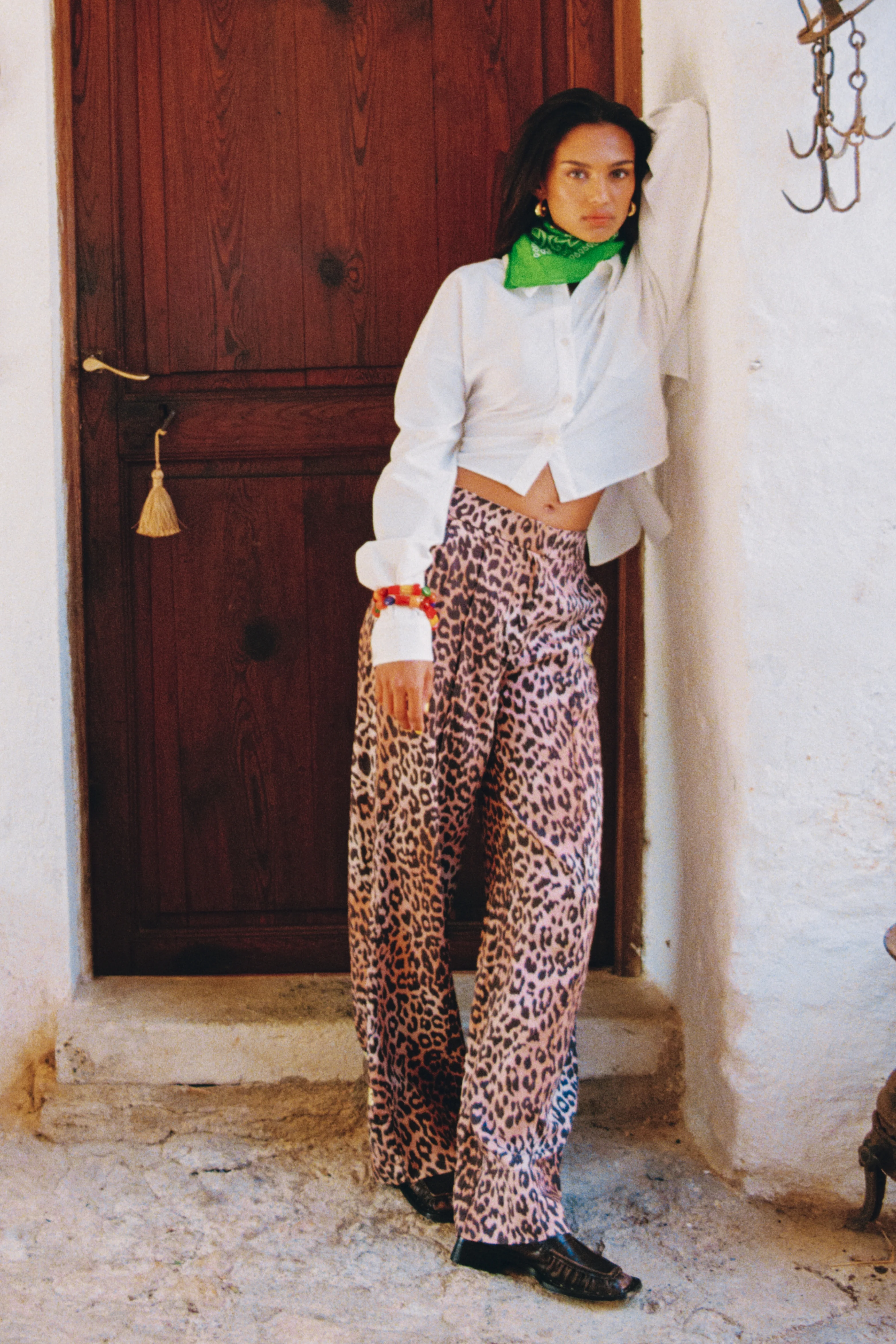 Broek Holly Lexie Leopard SS6C101 - Image 9