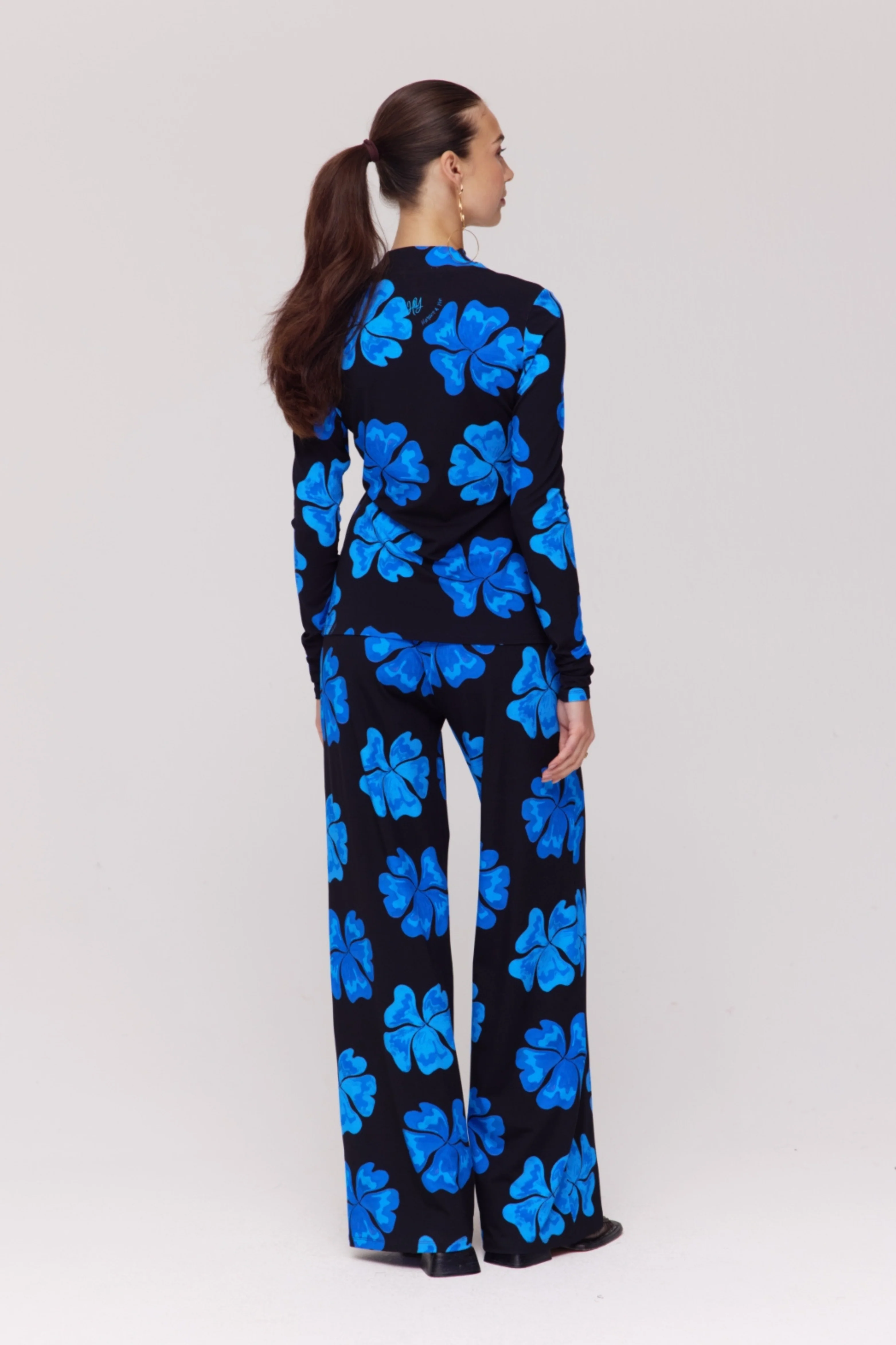 Broek Jane Blue Bloom SS6T100 - Image 3