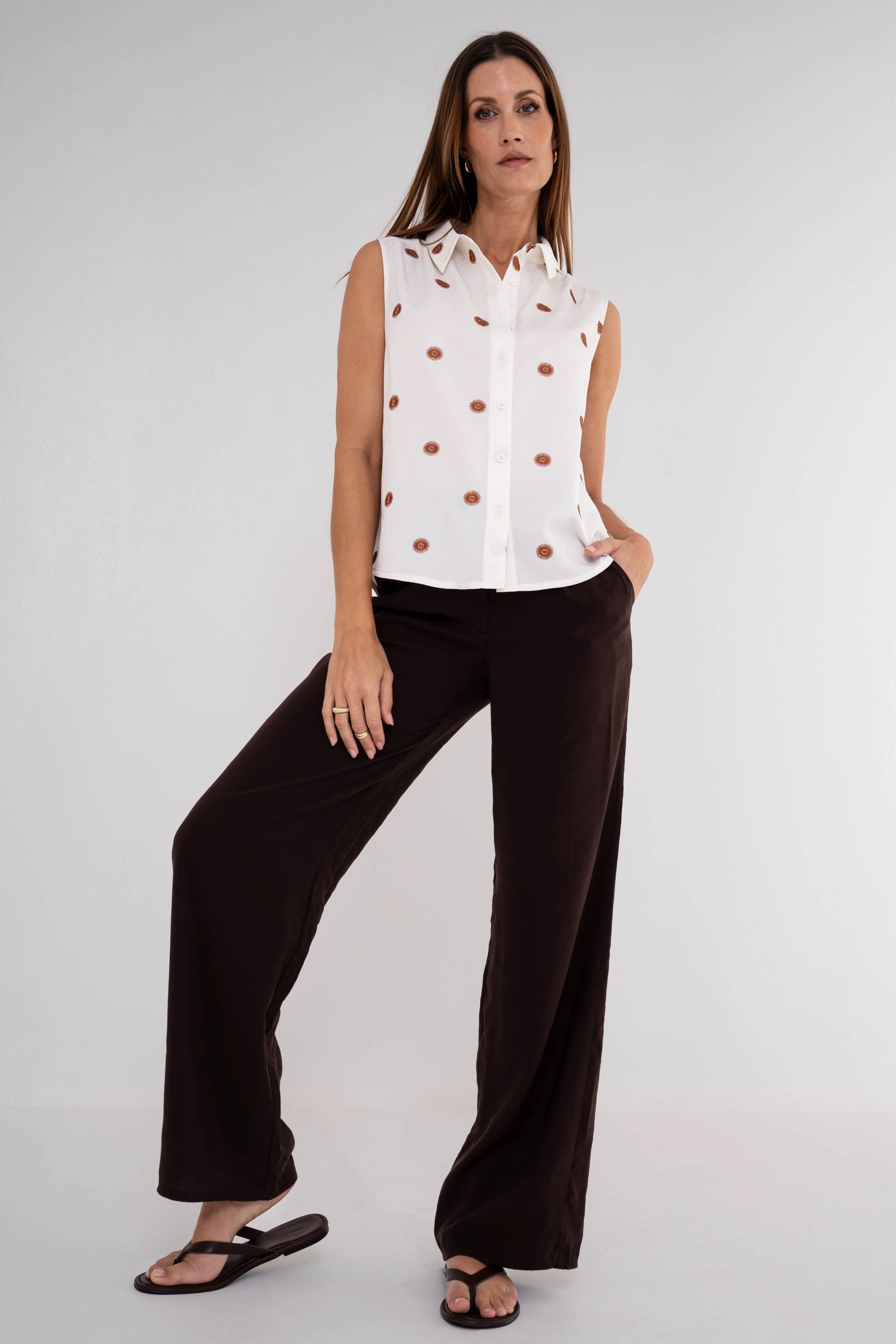 Broek Jayla Choco - Image 4