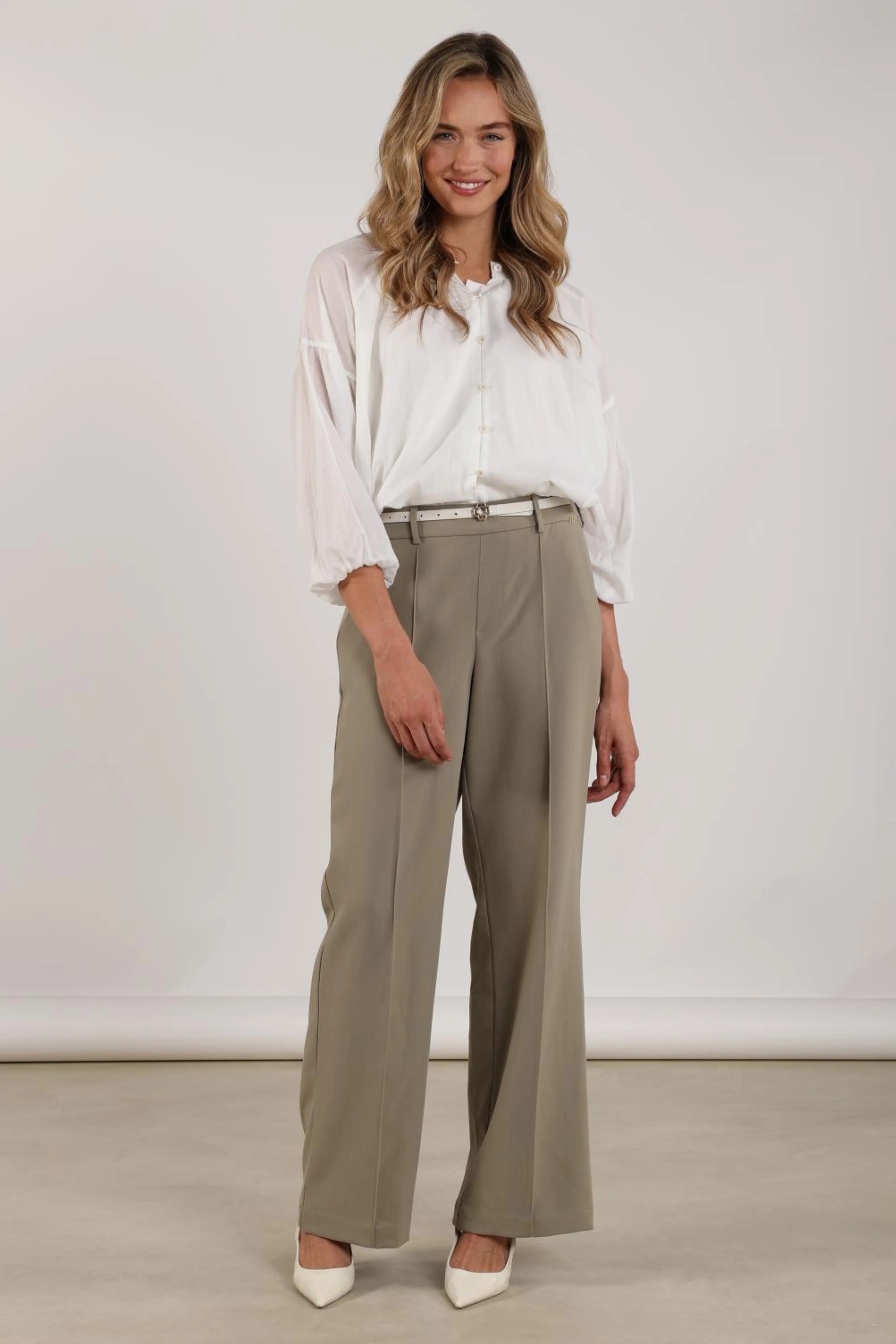 Broek Jill Army NKS09068
