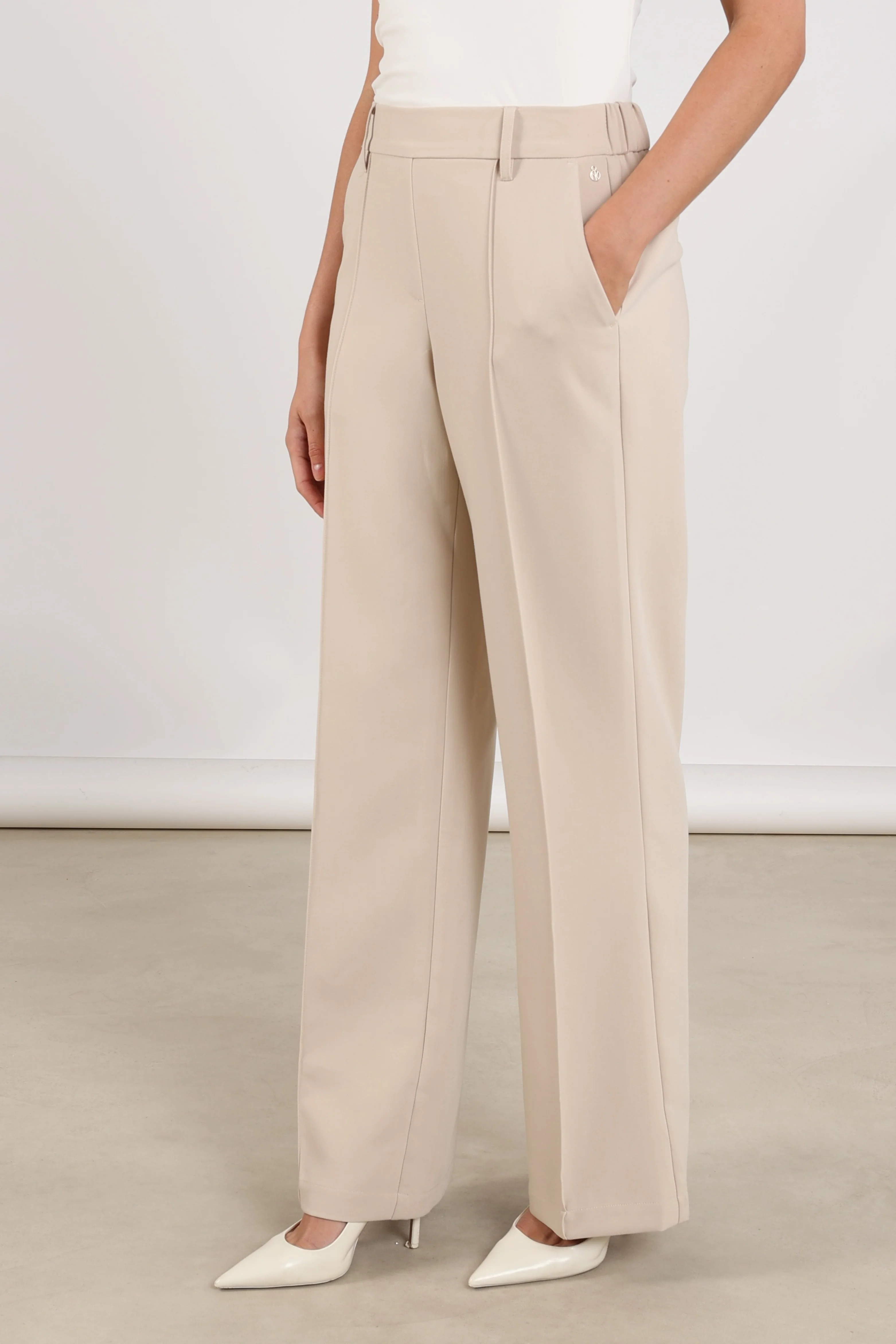 Broek Jill Sand NKS09068 - Image 3