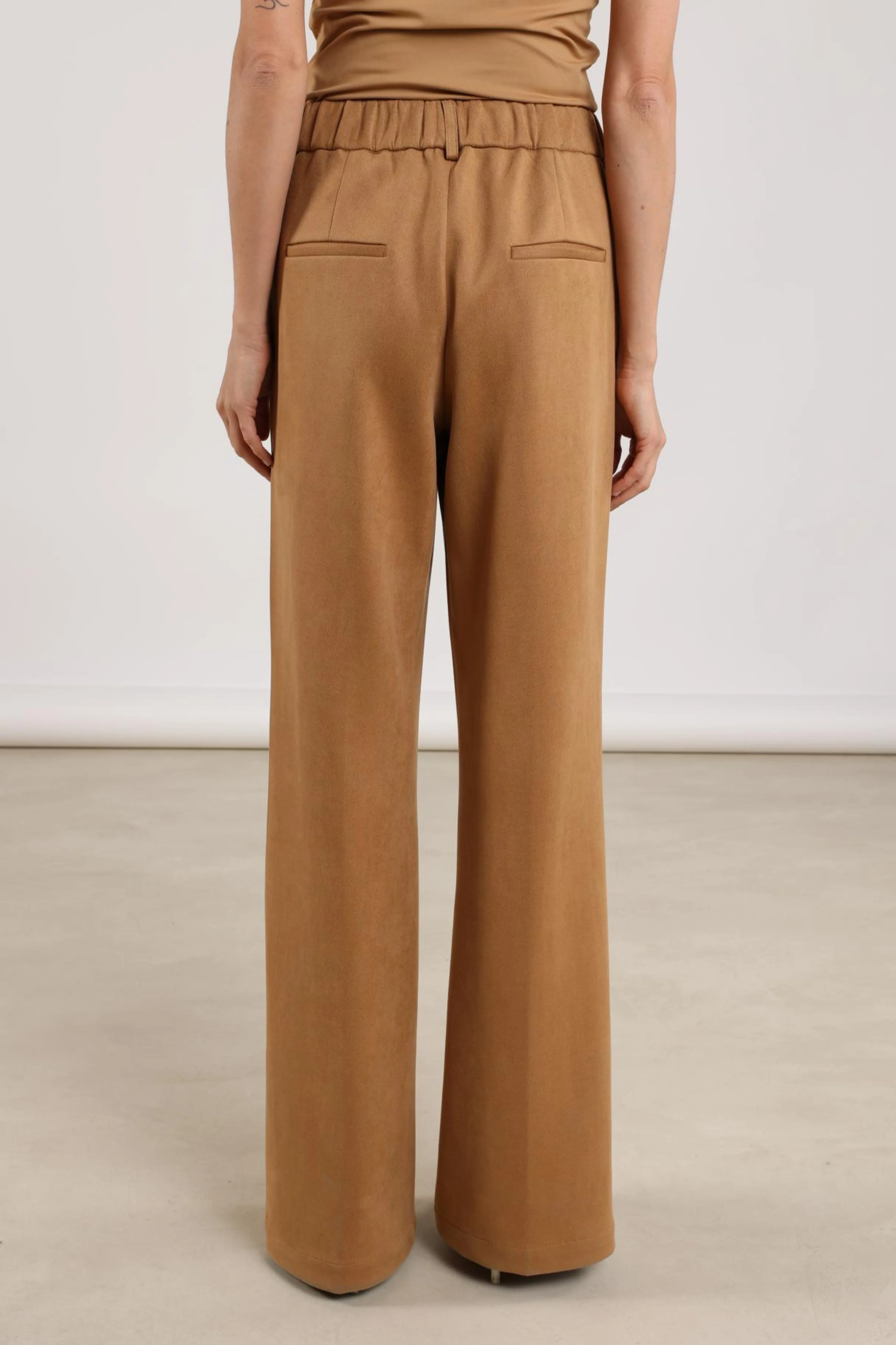 Broek Jill Scuba Camel NKS09008 - Image 4