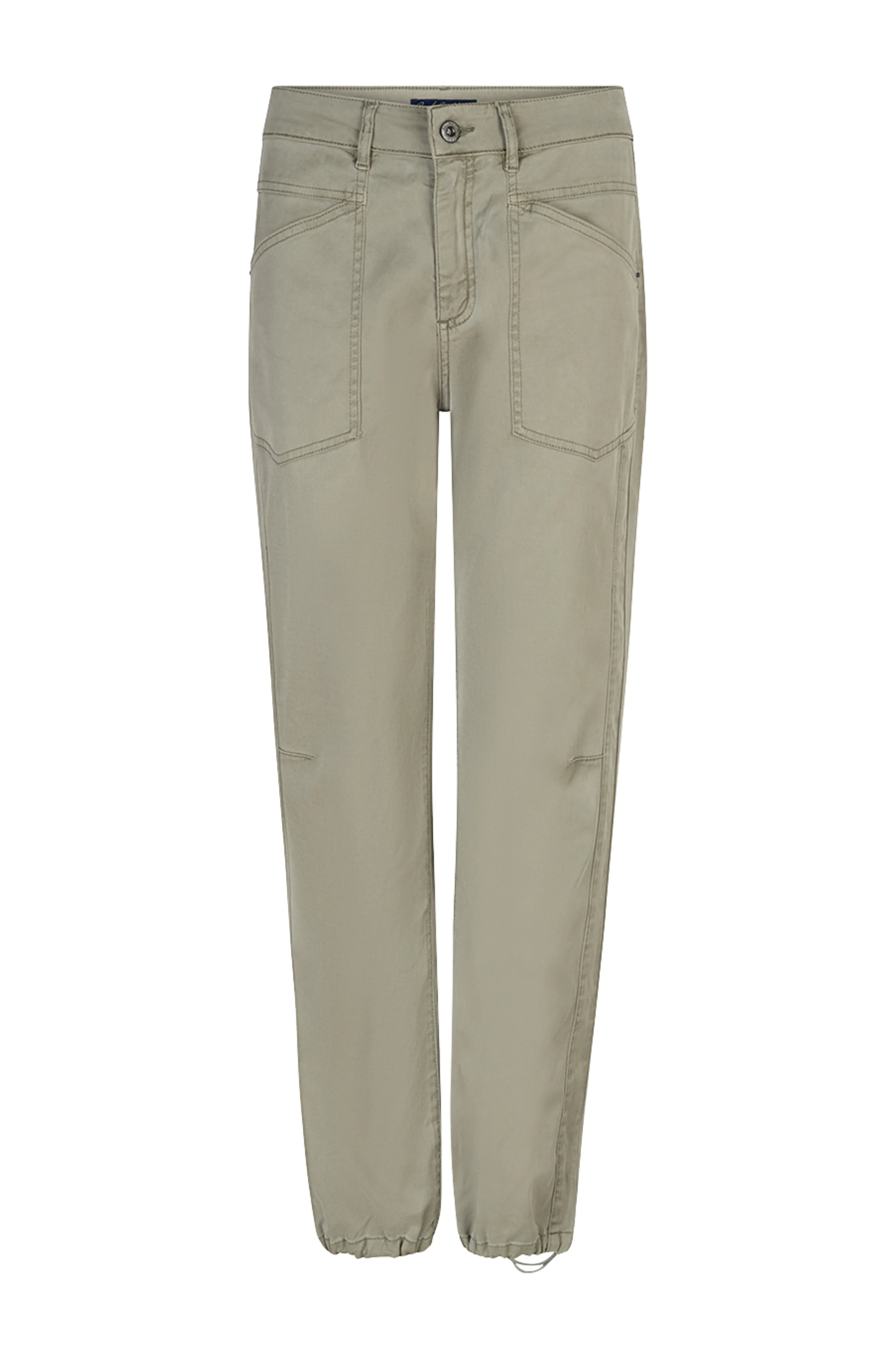 Broek Jules Lyocell Twill Light Khaki SRB4786 - Image 3
