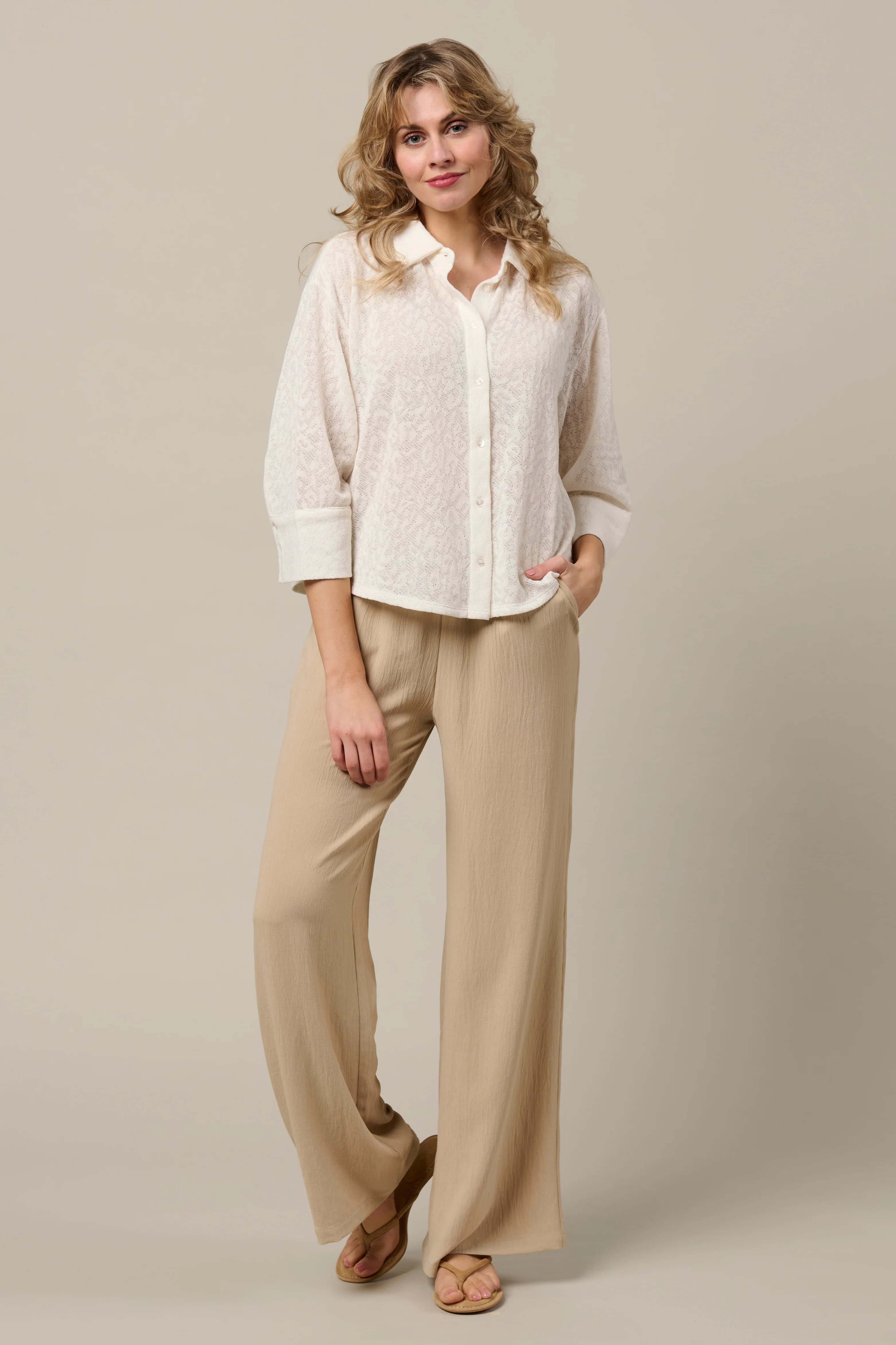 Broek Julie Sand PA443 - Image 4