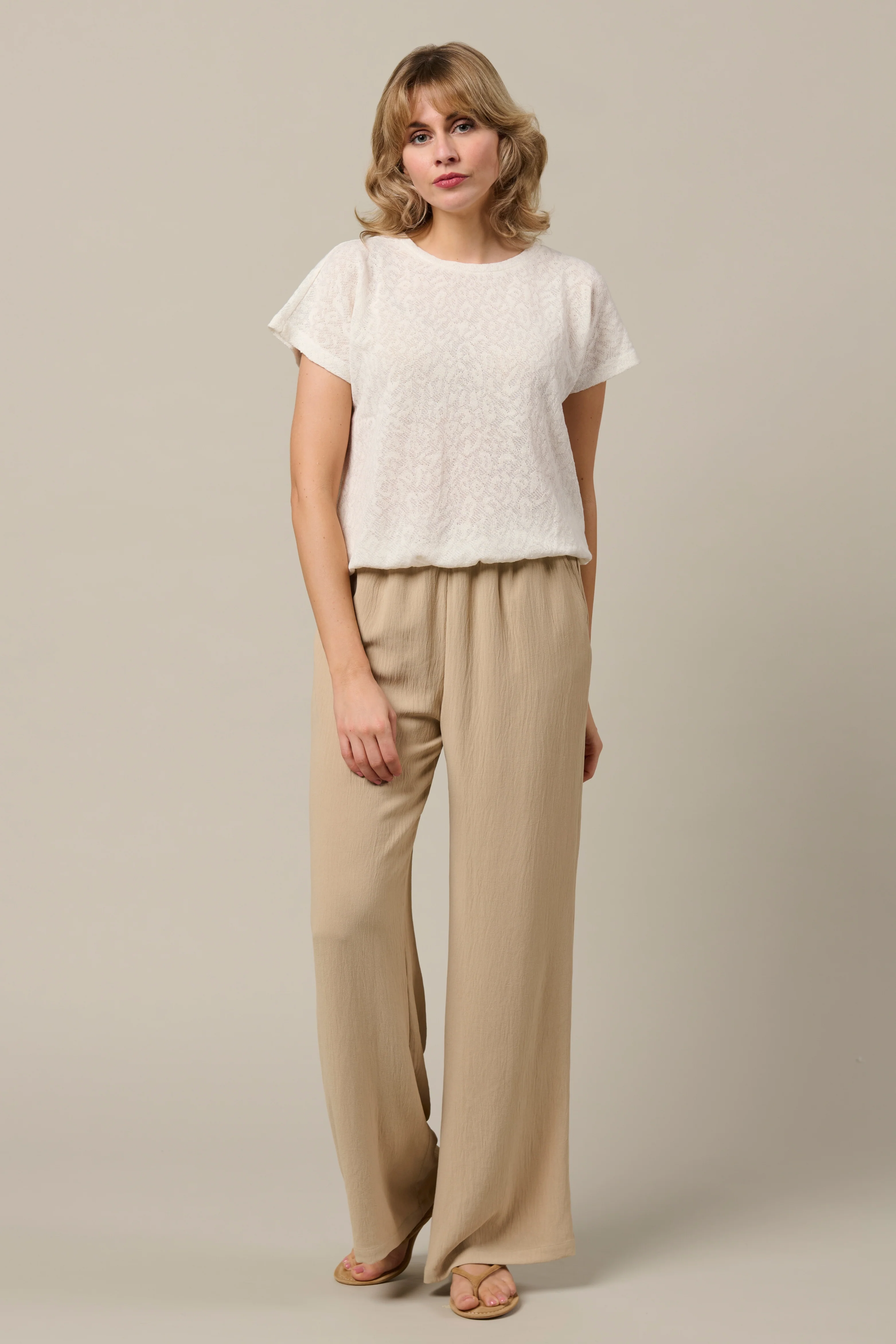 Broek Julie Sand PA443 - Image 6