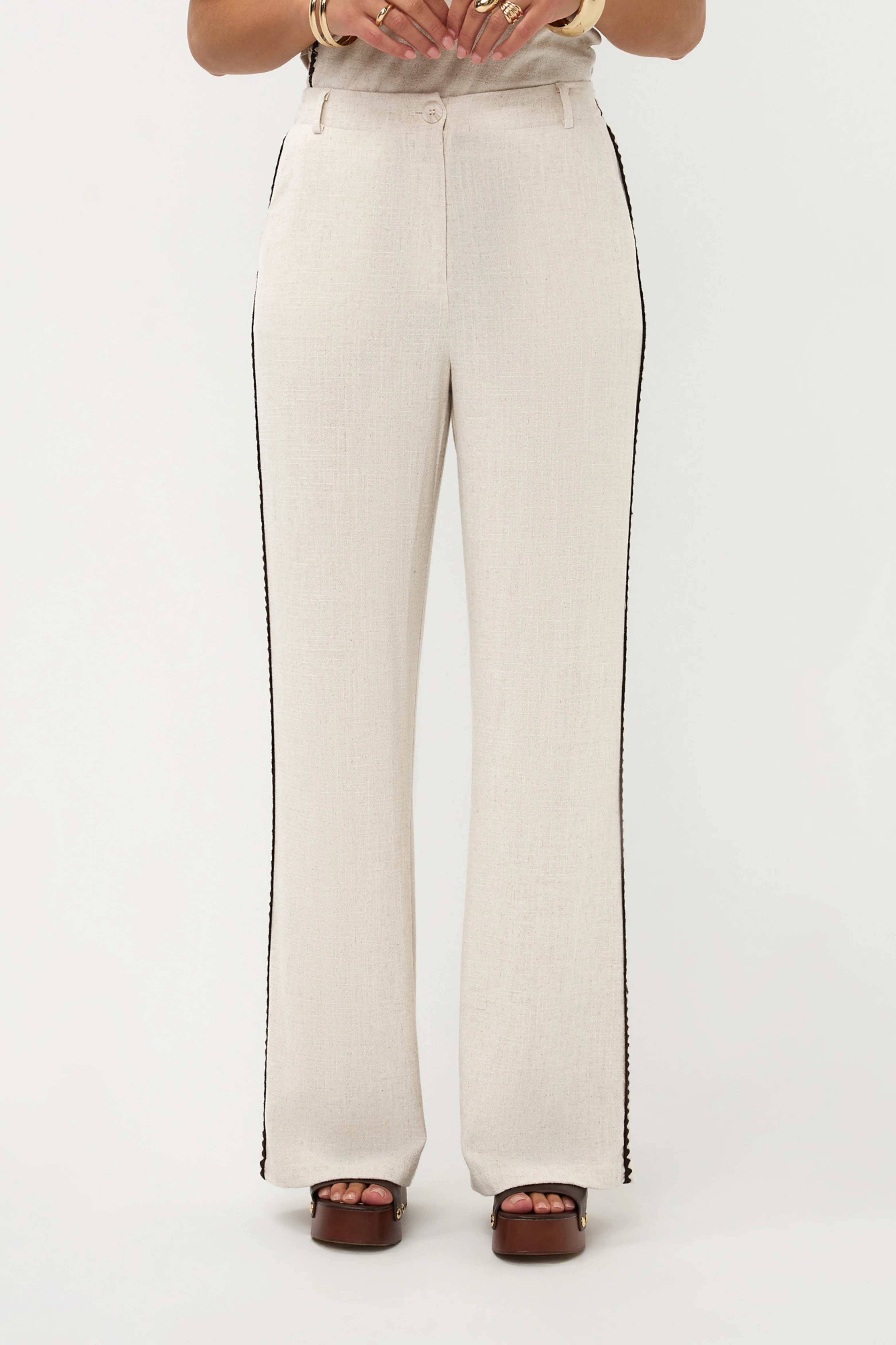 Broek Kaya Ecru