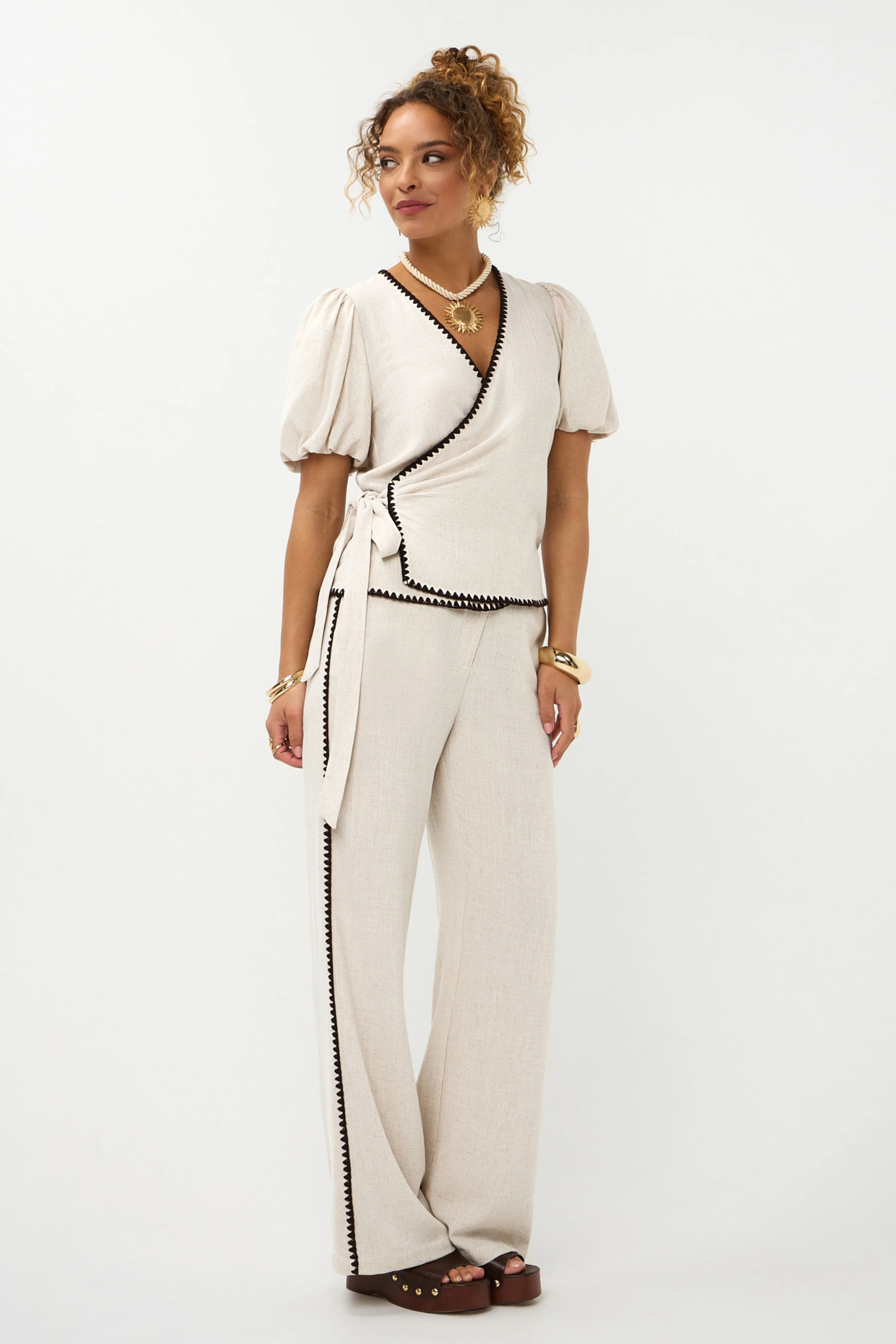 Broek Kaya Ecru - Image 5