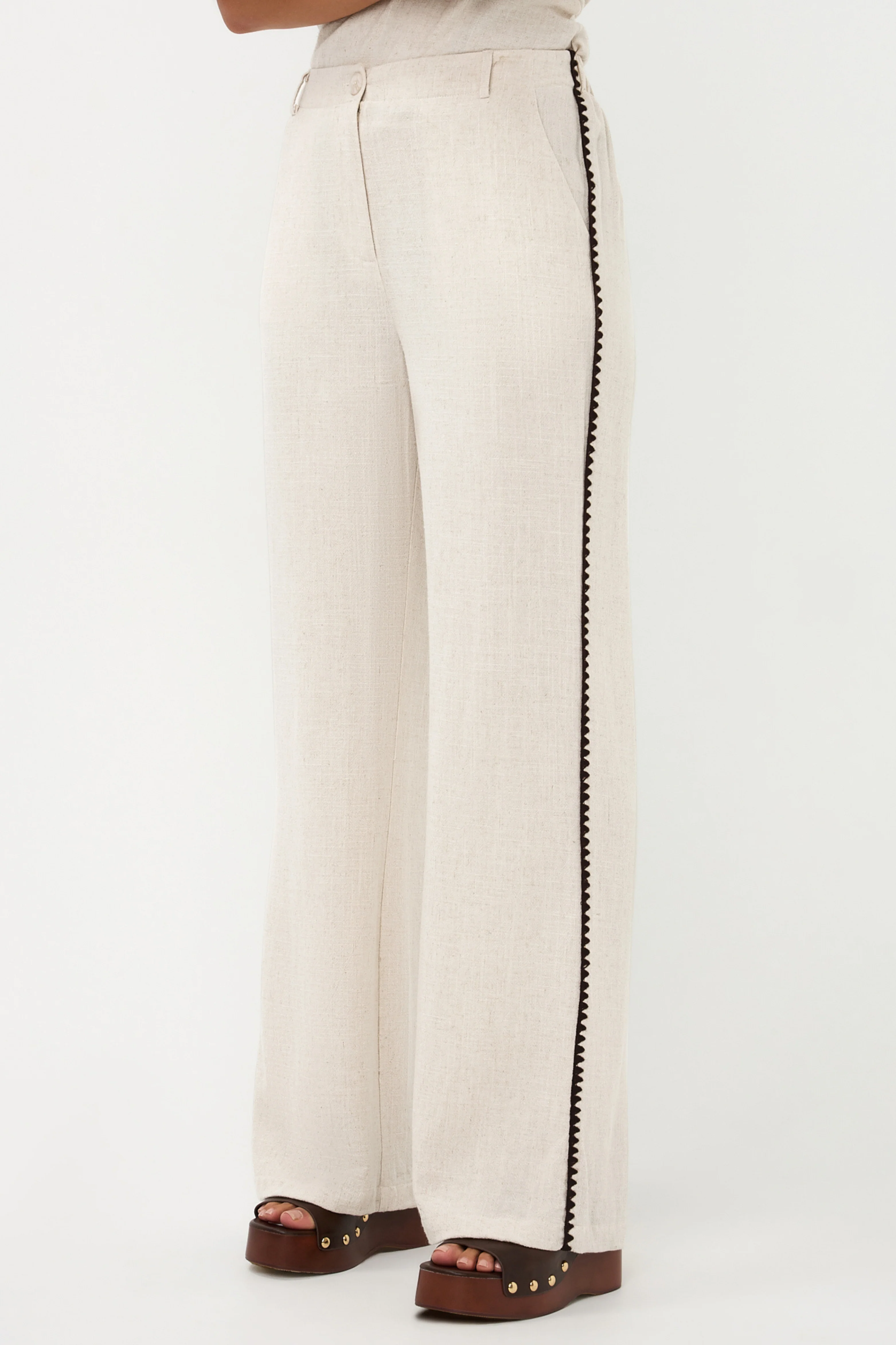 Broek Kaya Ecru Tall - Image 5