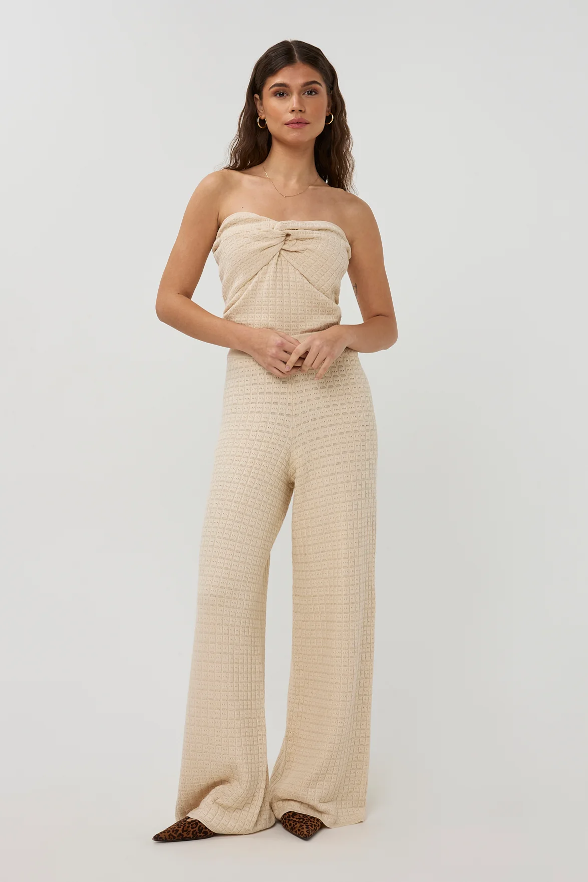 Broek Kensie Beige