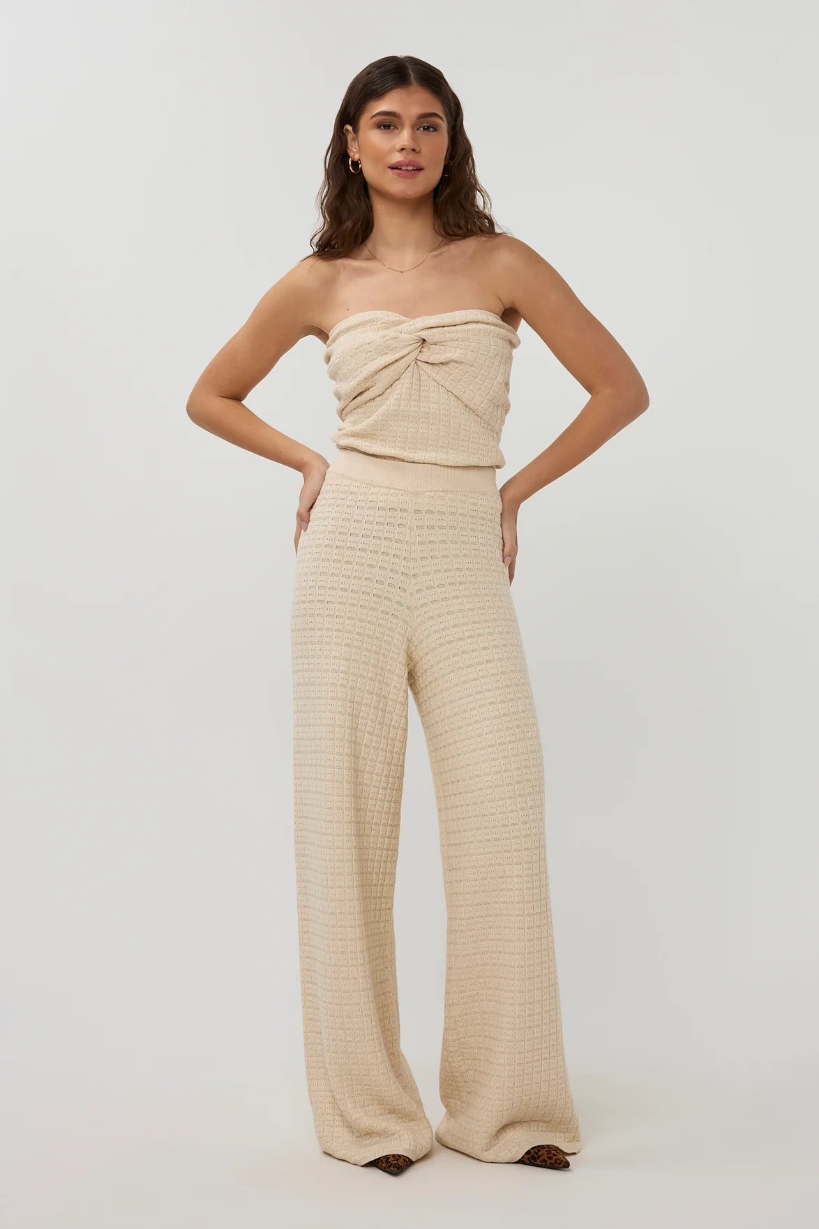 Broek Kensie Beige - Image 4