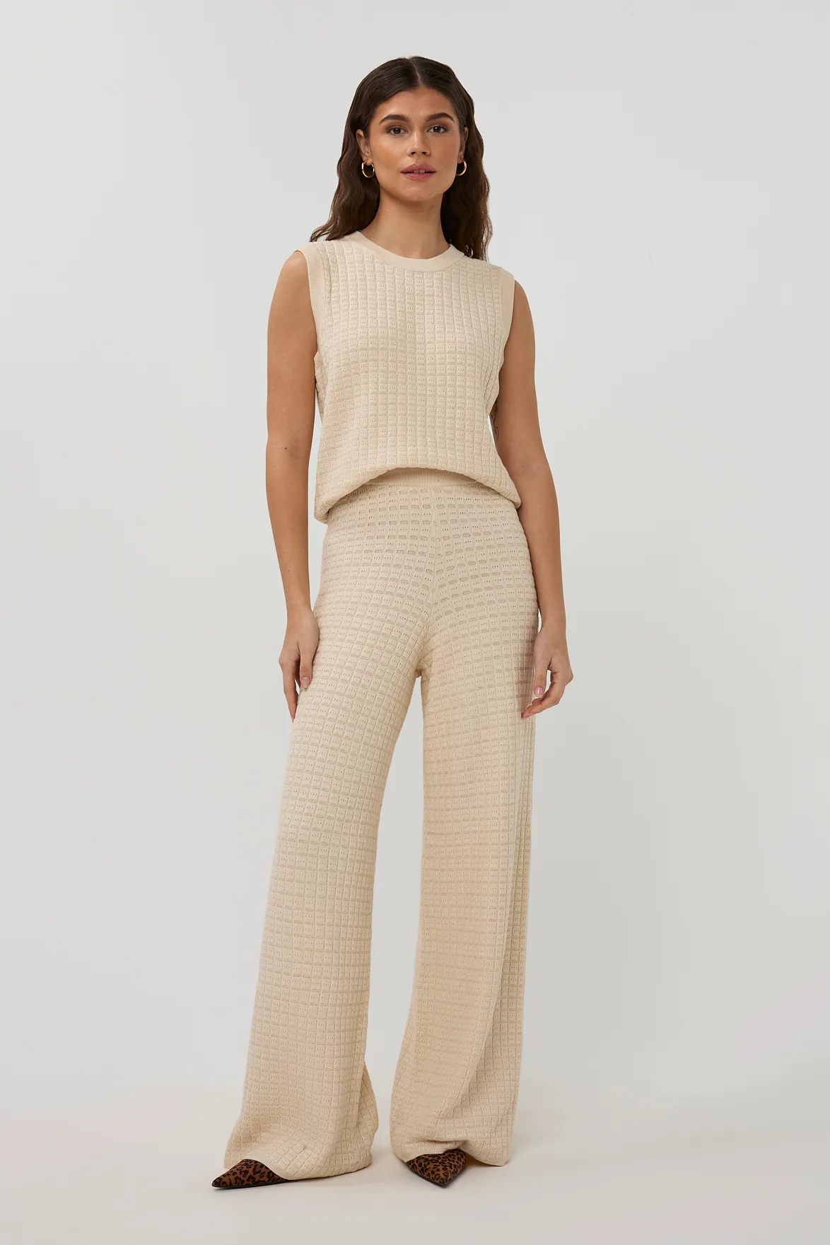 Broek Kensie Beige - Image 9