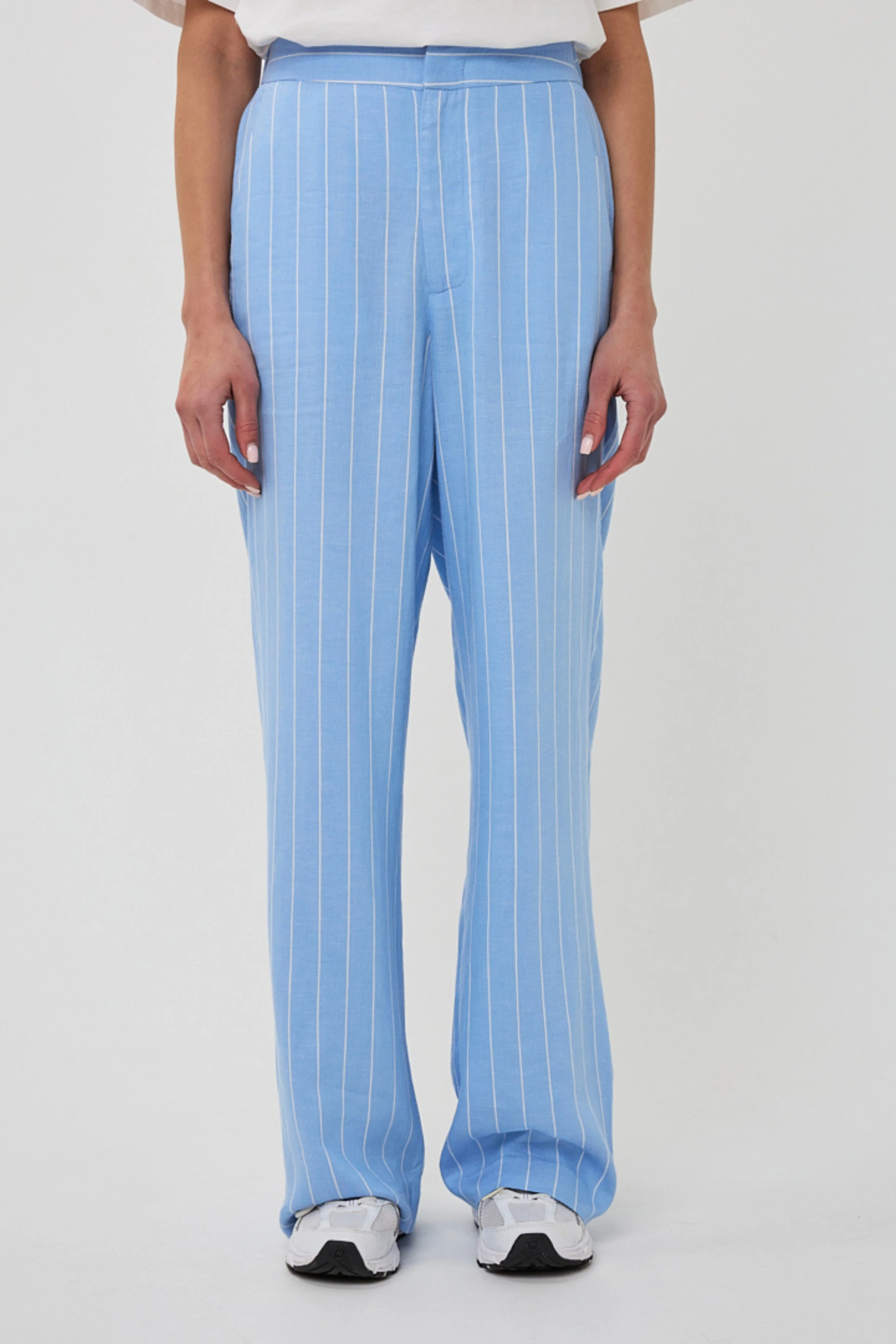 Broek Linen Pacific Blue SP26.17006 - Image 7